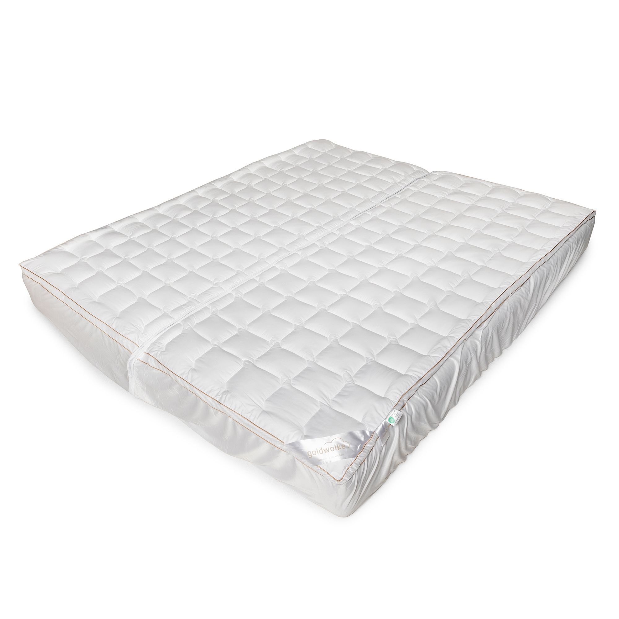 B-Ware GOLDWOLKE trennbares Unterbett auch für Allergiker geeignet,neue Füllung