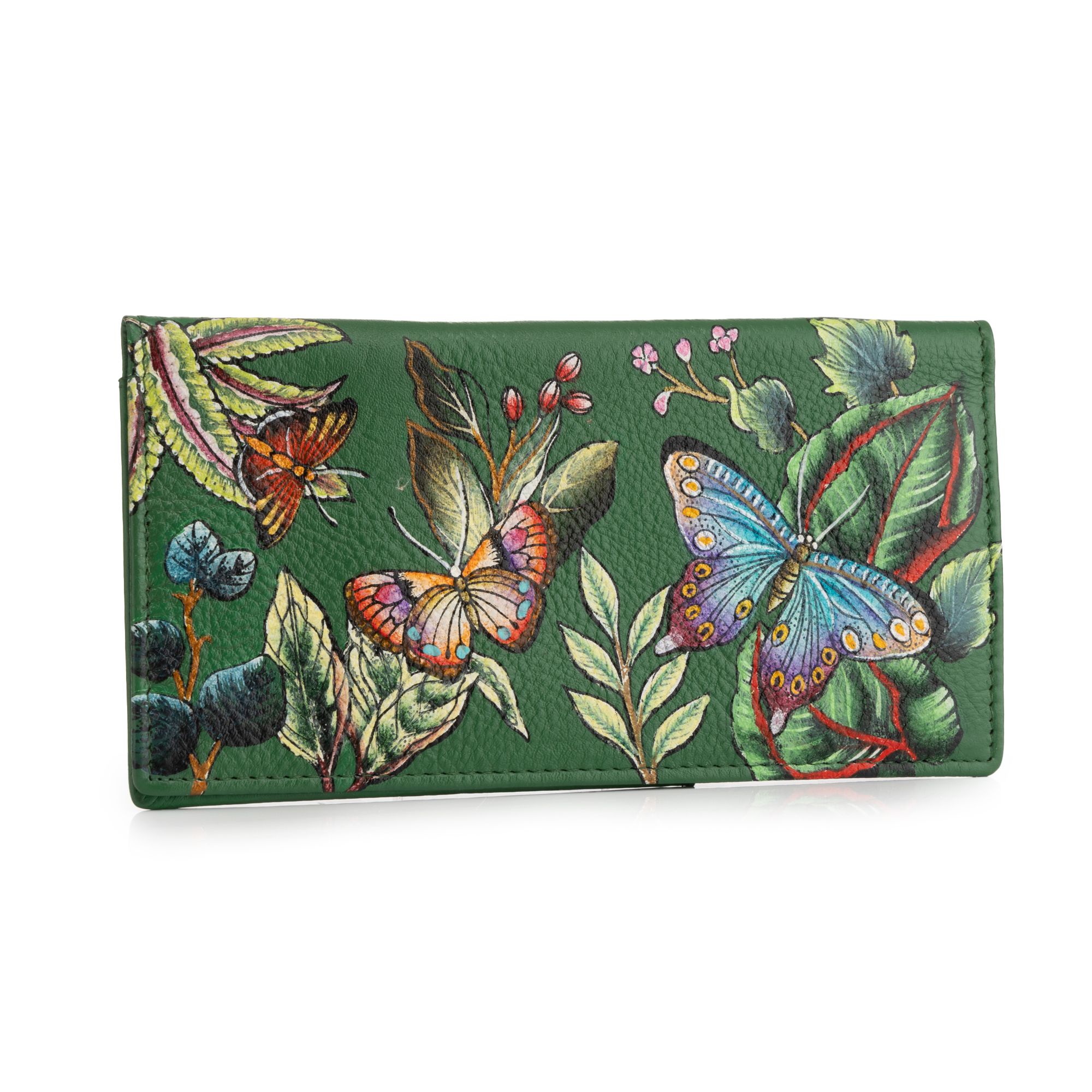 B-Ware ANUSCHKA® Geldbörse echt Leder RFID- Schutz