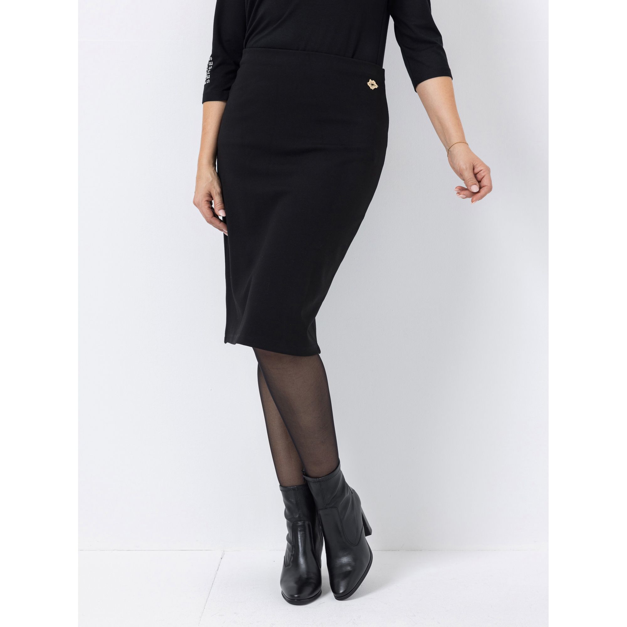 B-Ware KILIAN KERNER SENSES Rock, knieumspielend Rundumdehnbund Komfort-Jersey