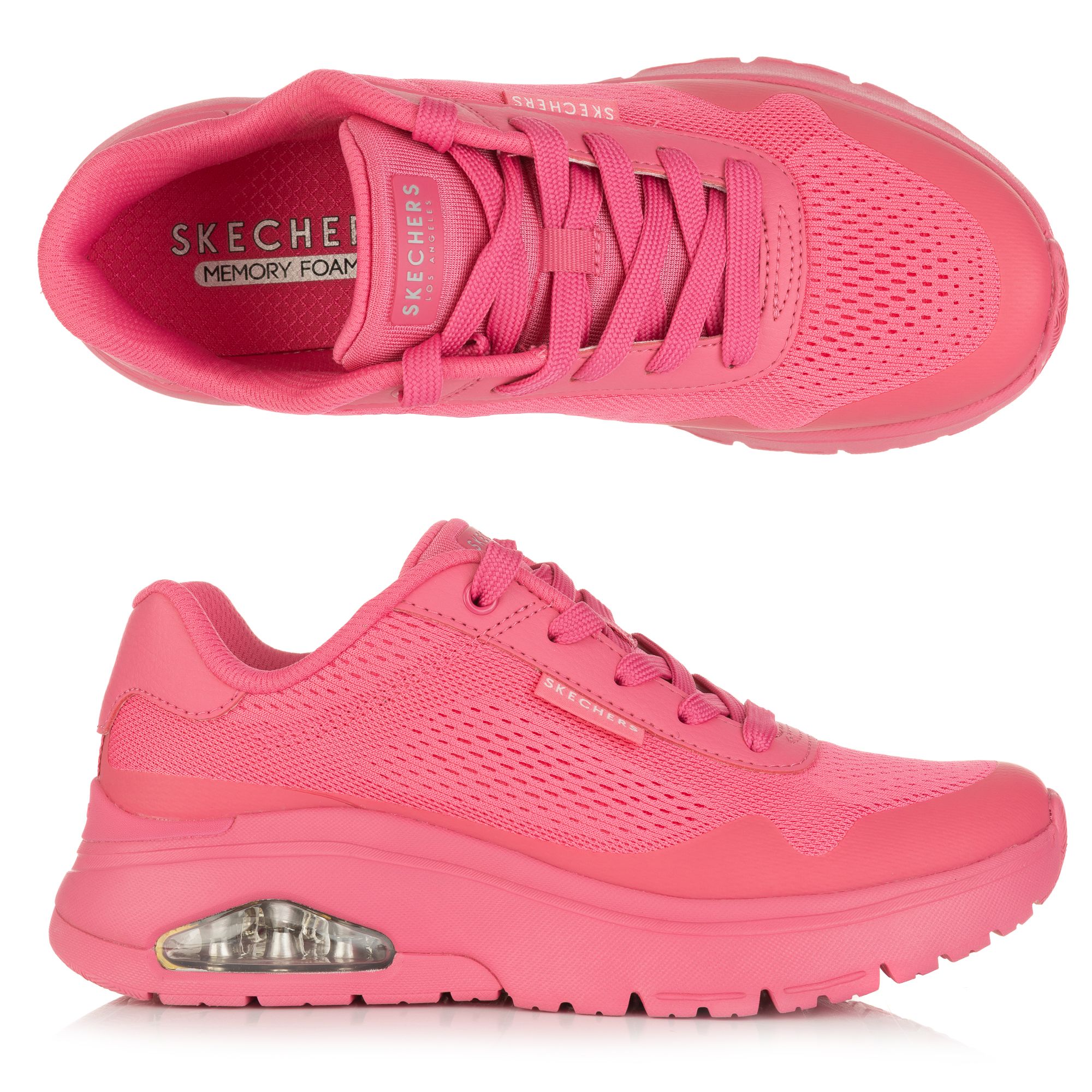 B-Ware SKECHERS Damen-Sneaker Uno Flex Mesh
