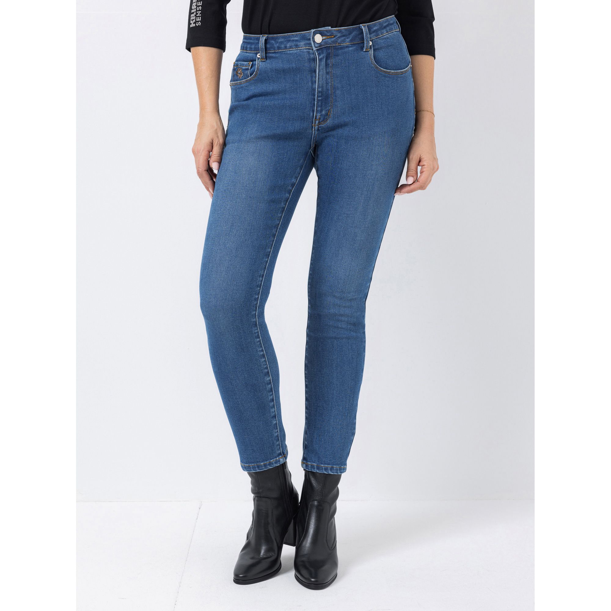 B-Ware KILIAN KERNER SENSES Jeans, knöchellang Gesäß-Leistentaschen Komfort-Stretch