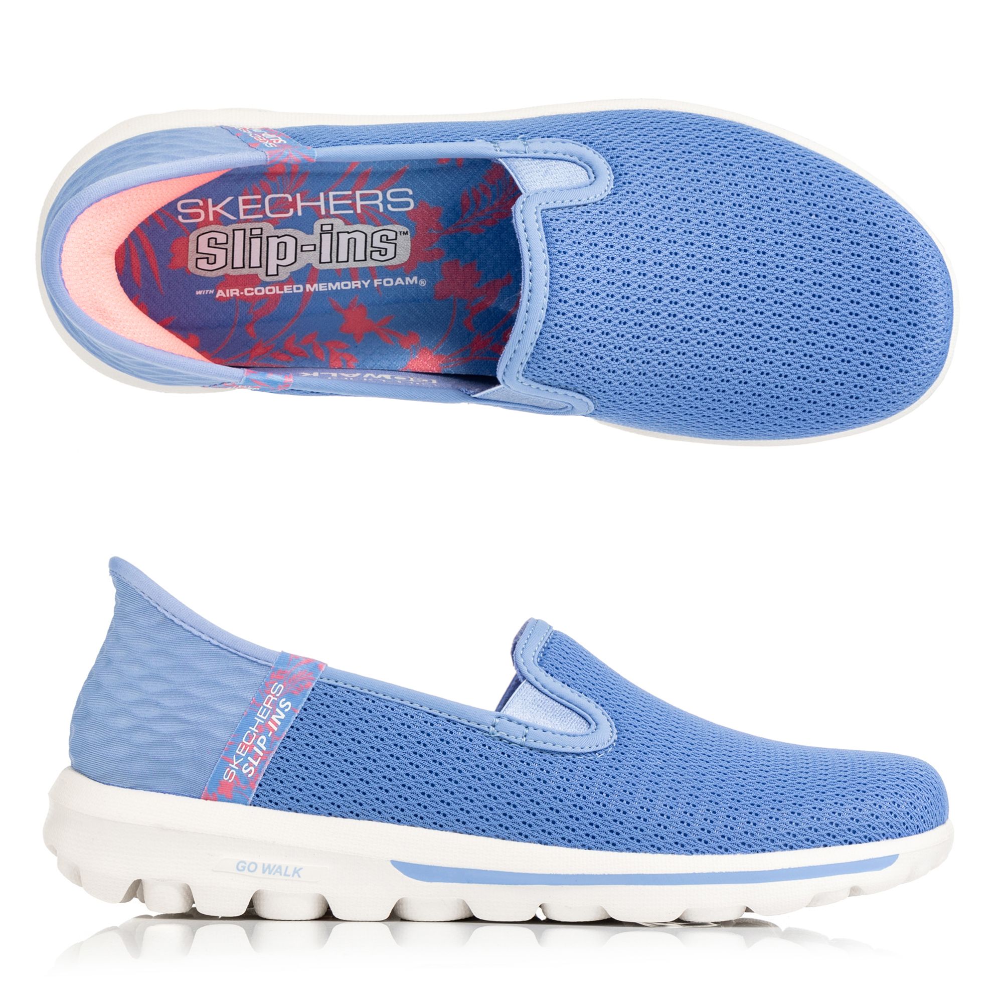 B-Ware SKECHERS Damen-Slipper Go Walk Travel- Fiji Funktionsmesh