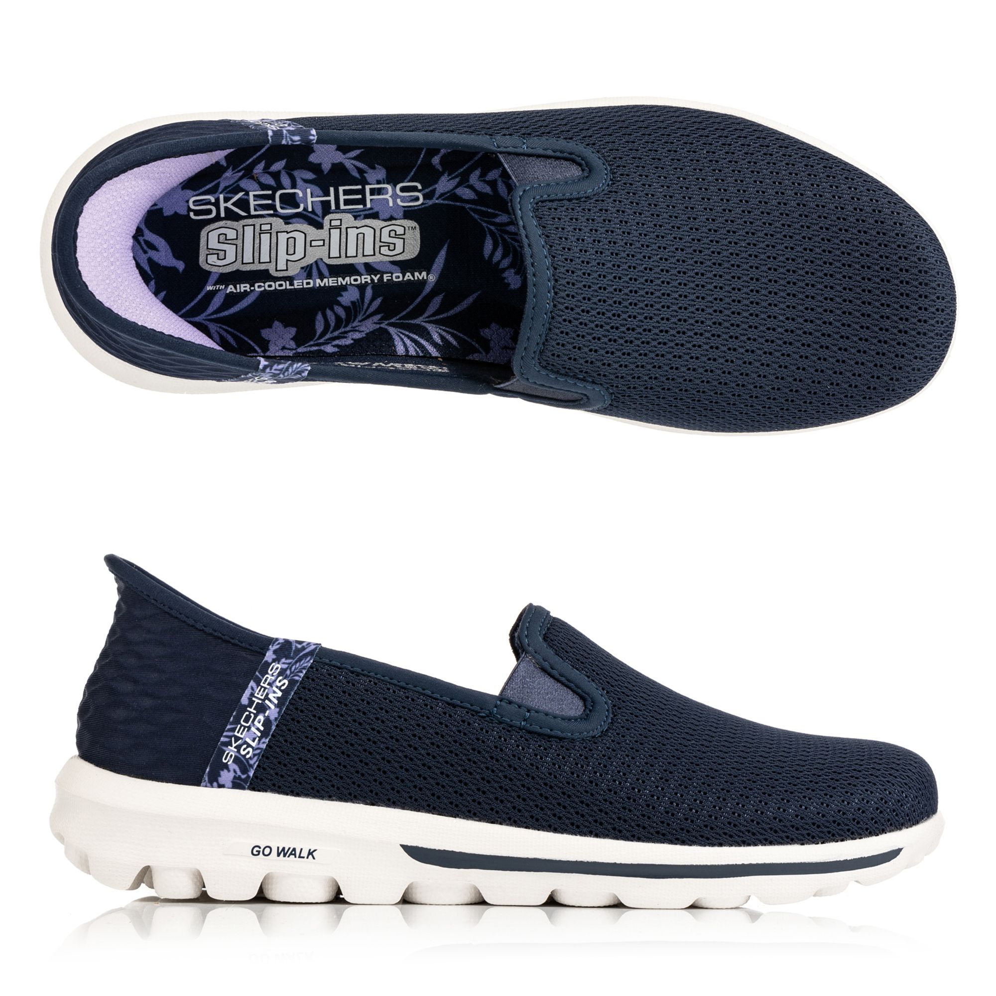B-Ware SKECHERS Damen-Slipper Go Walk Travel- Fiji Funktionsmesh
