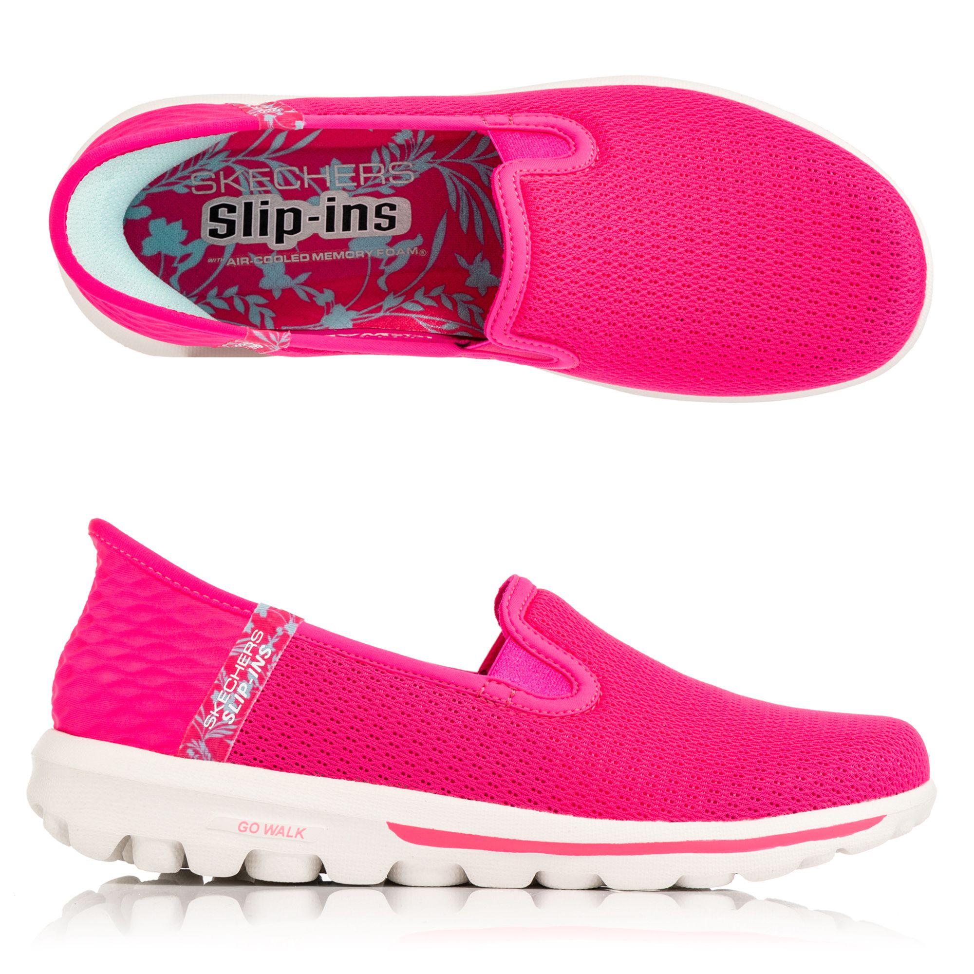 B-Ware SKECHERS Damen-Slipper Go Walk Travel- Fiji Funktionsmesh