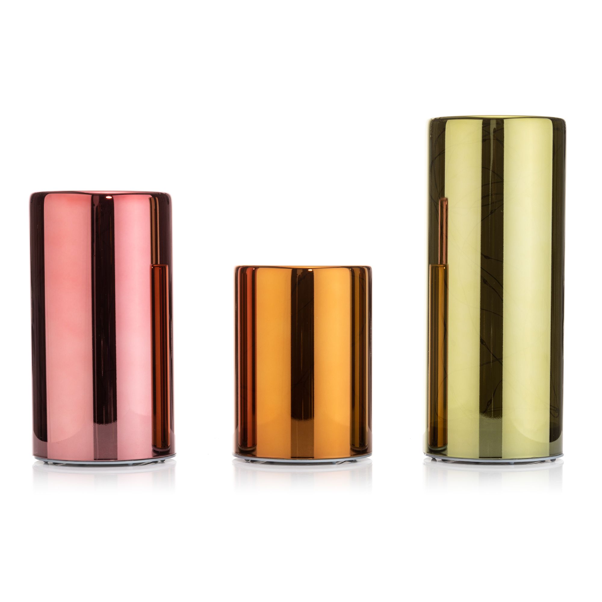 B-Ware LUMIDA Casa 3 Dekoleuchten LED-Lichterkette H. 13, 18 & 23cm