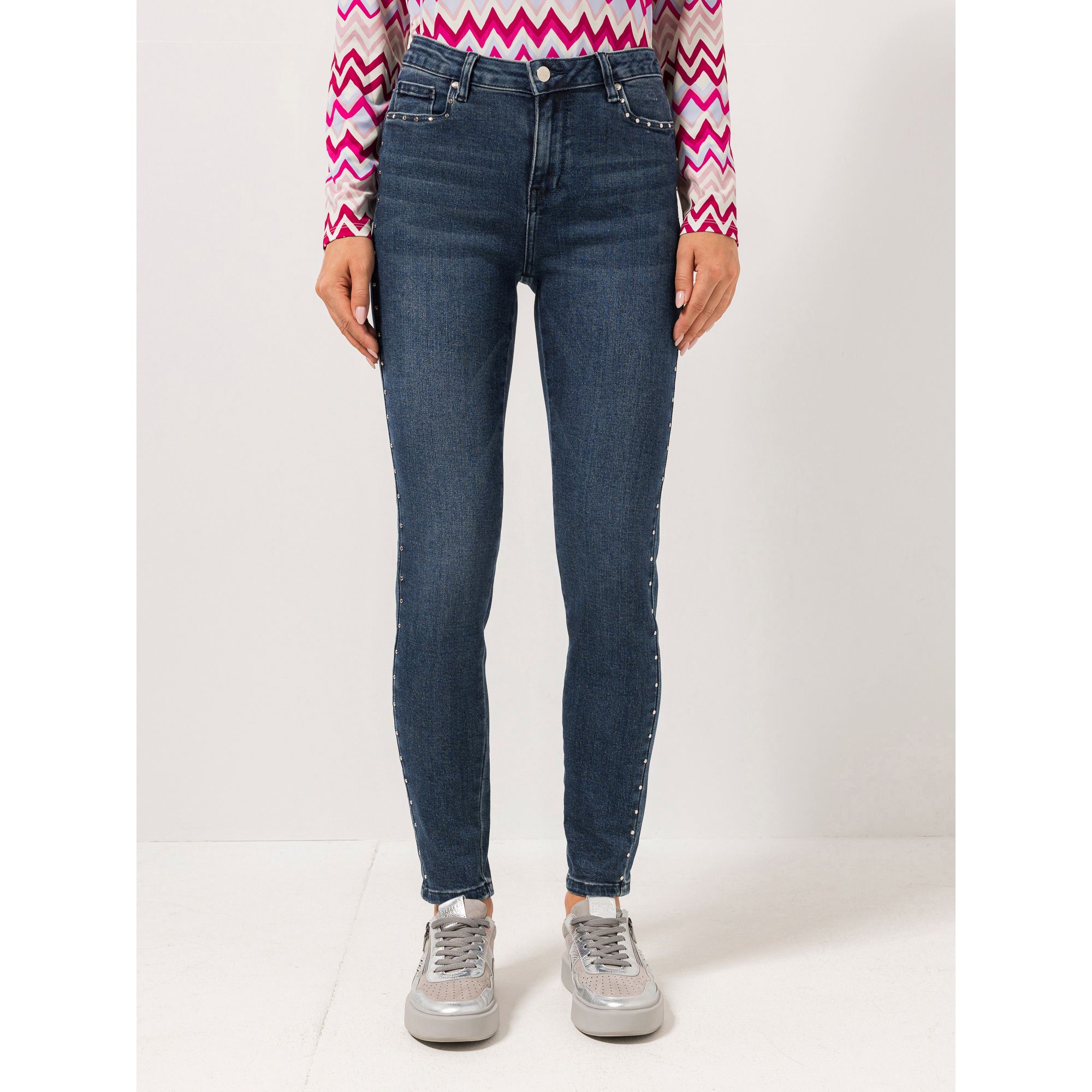 B-Ware STEFFEN SCHRAUT Jeans knöchellang Nieten-Details