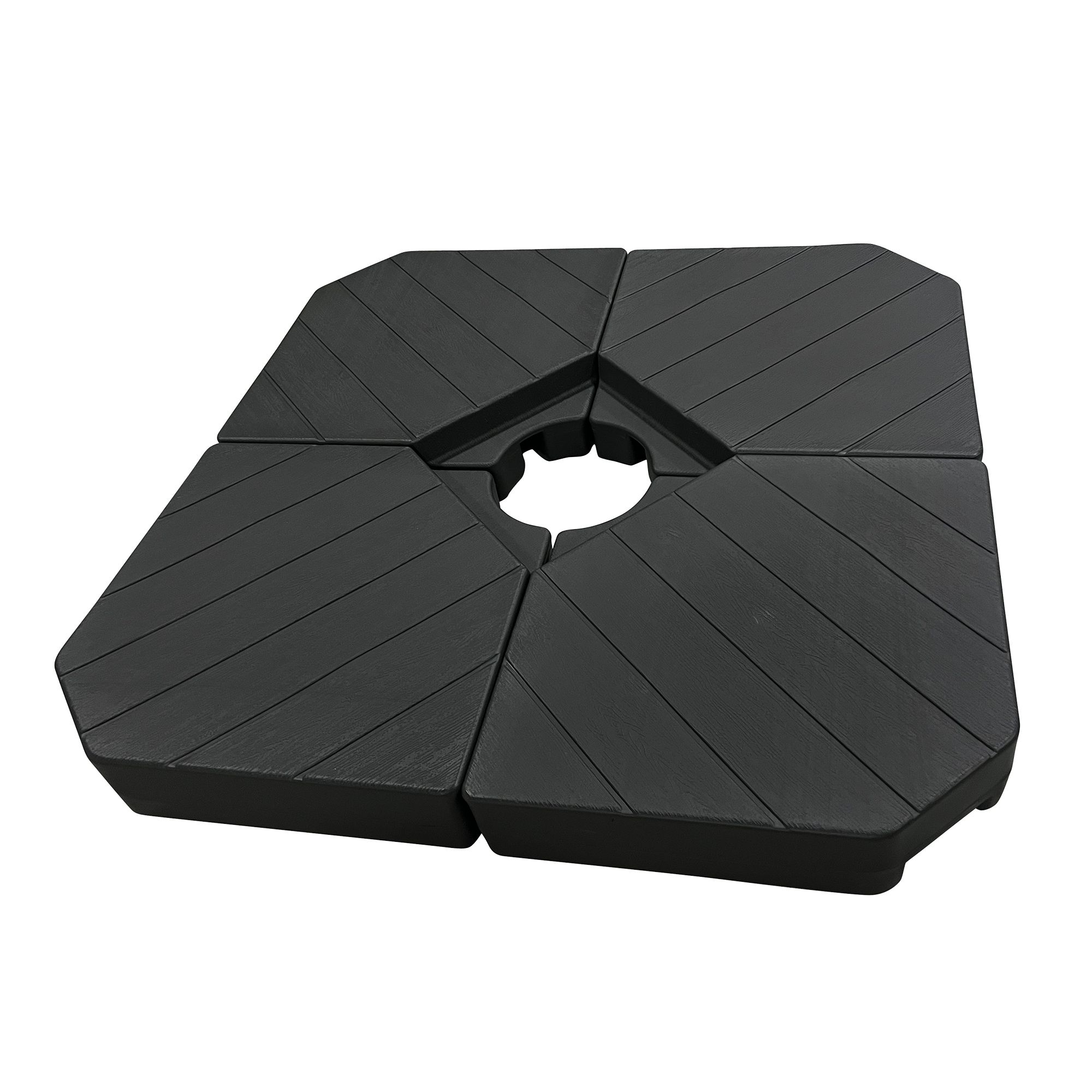 B-Ware GREEN LOUNGE 4 Gewichte für Schirmständer individuell befüllbar