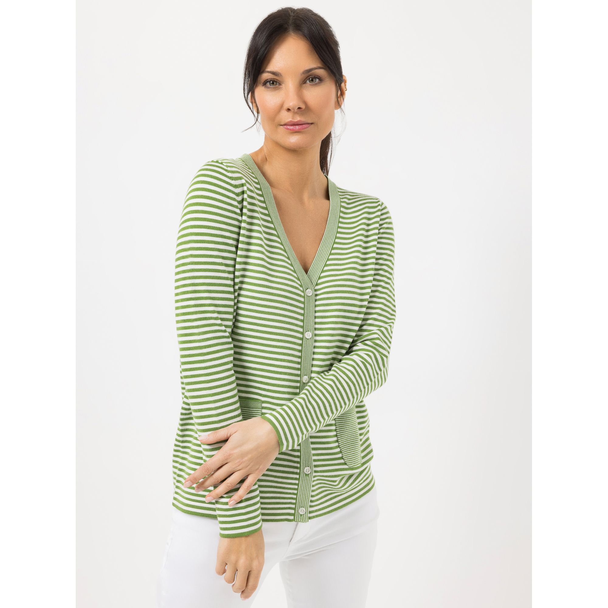 B-Ware STEFFEN SCHRAUT Cardigan V-Ausschnitt Knopfleiste