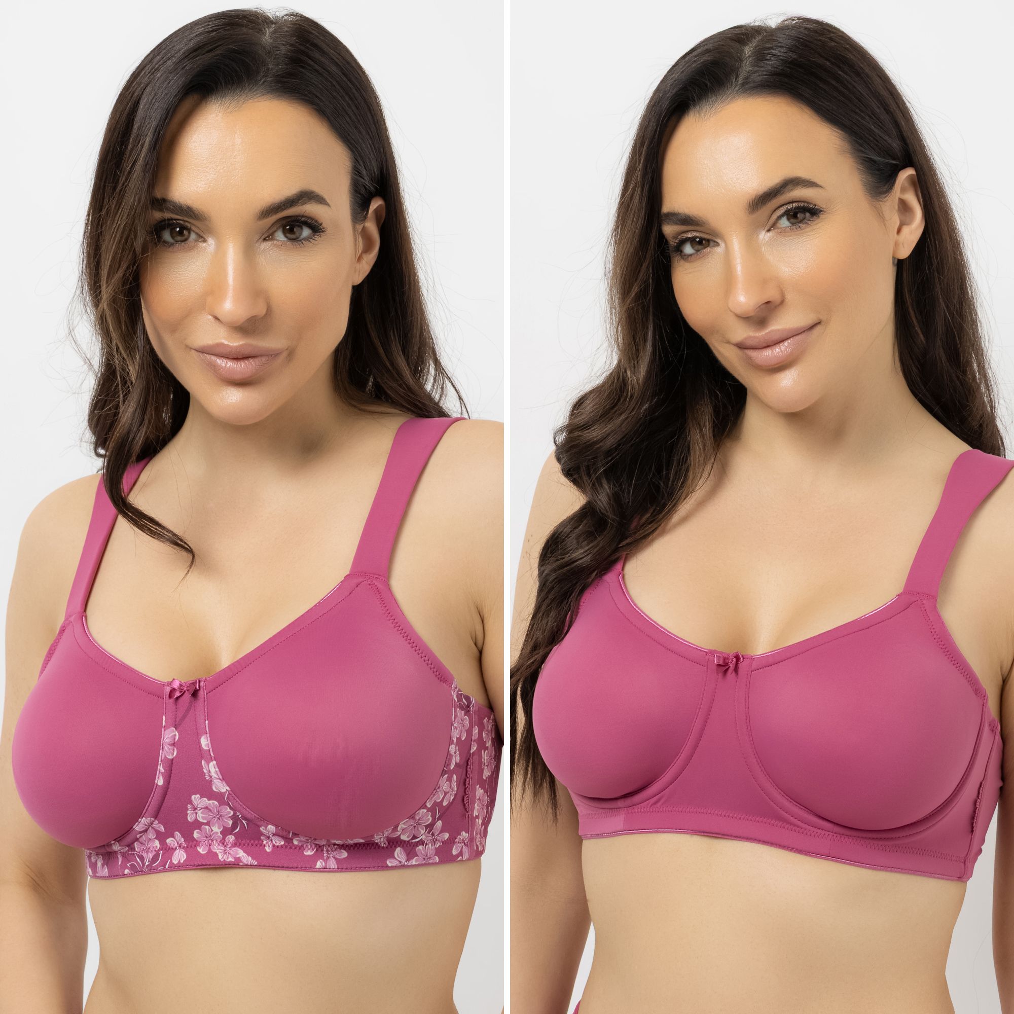 B-Ware LITTLE ROSE 2 Gelstütz BHs Mikrofasermischung uni & bedruckt