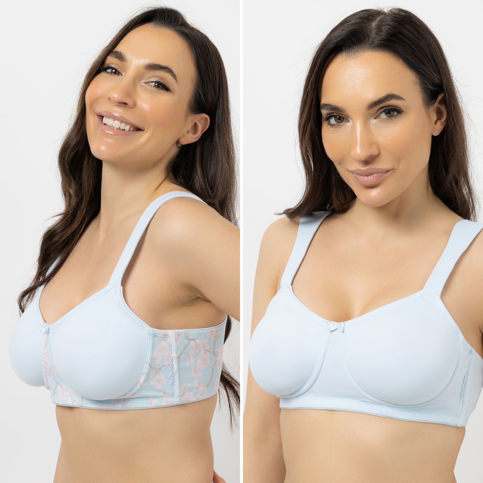 B-Ware LITTLE ROSE 2 Gelstütz BHs Mikrofasermischung uni & bedruckt