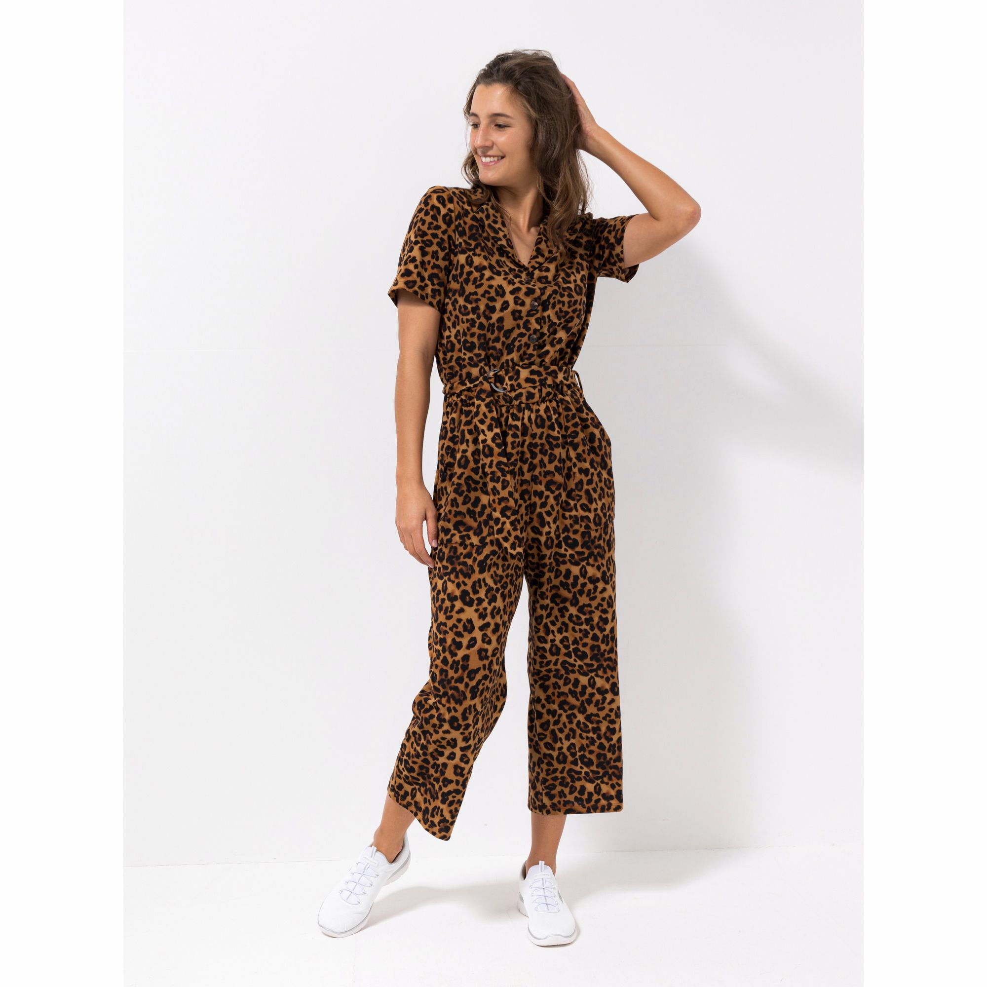 B-Ware KIM & CO. Jumpsuit, 1/2-Arm Ponti Crepe Jersey 2 Eingrifftaschen