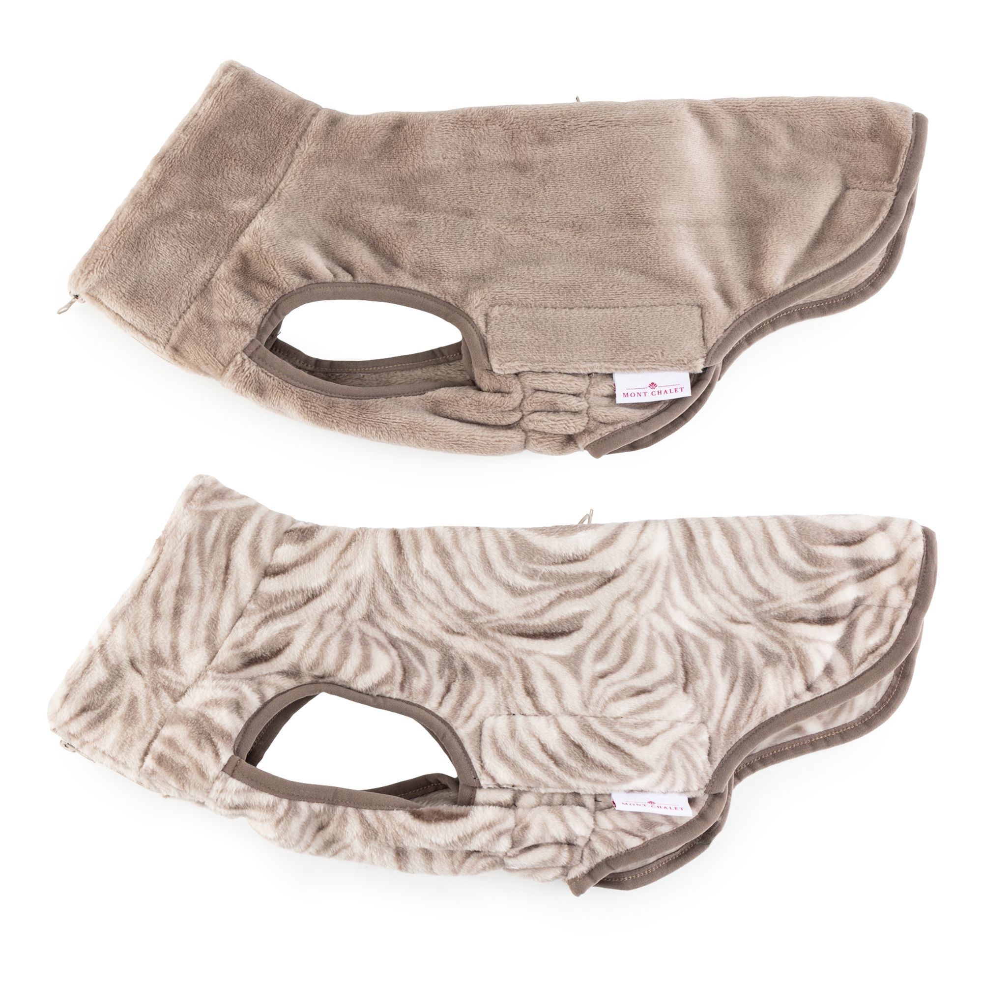 B-Ware MONT CHALET 2 Hunde-Pullover Klettverschlüsse Farb-/Größenauswahl