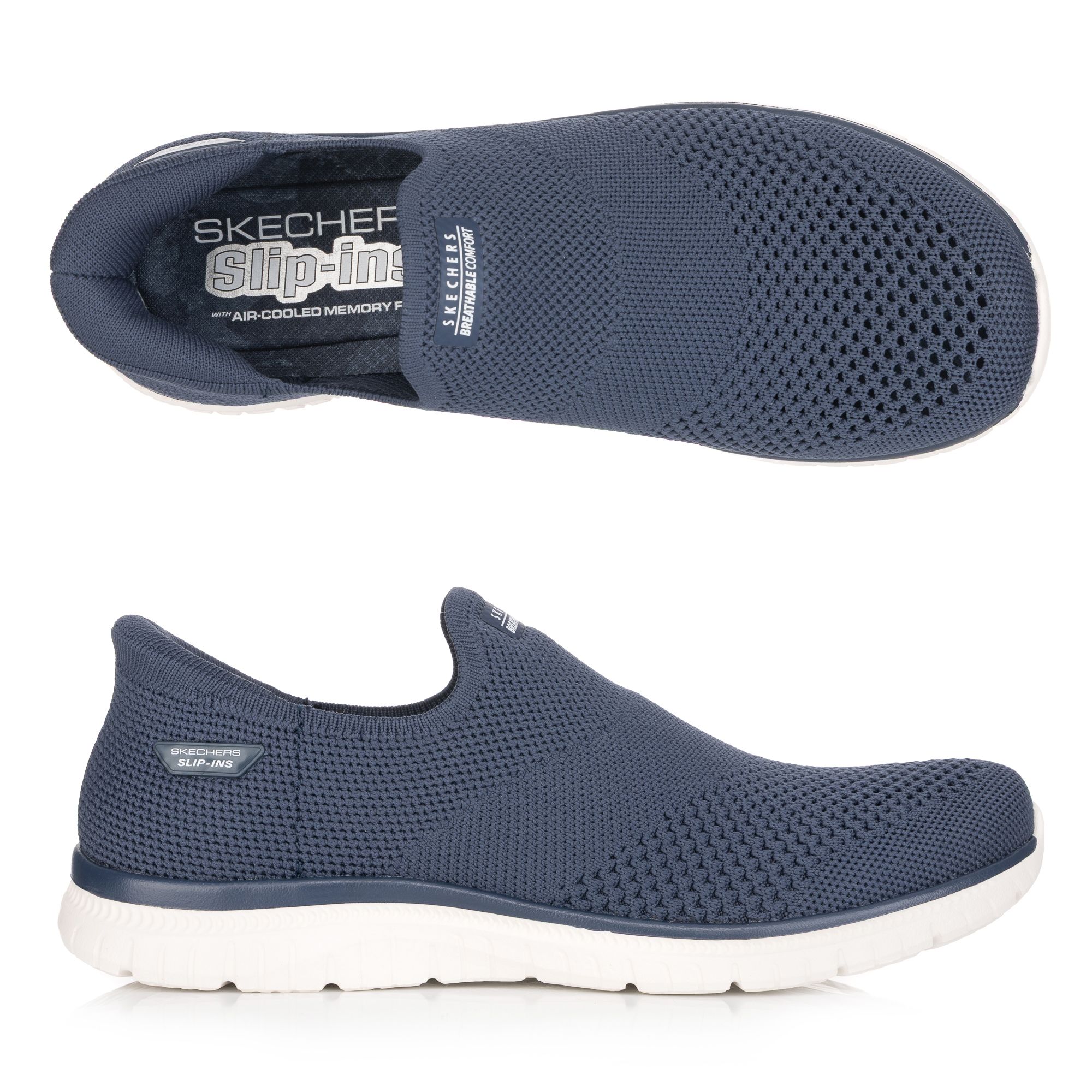B-Ware SKECHERS Damen-Slipper Virtue-Demure Strick