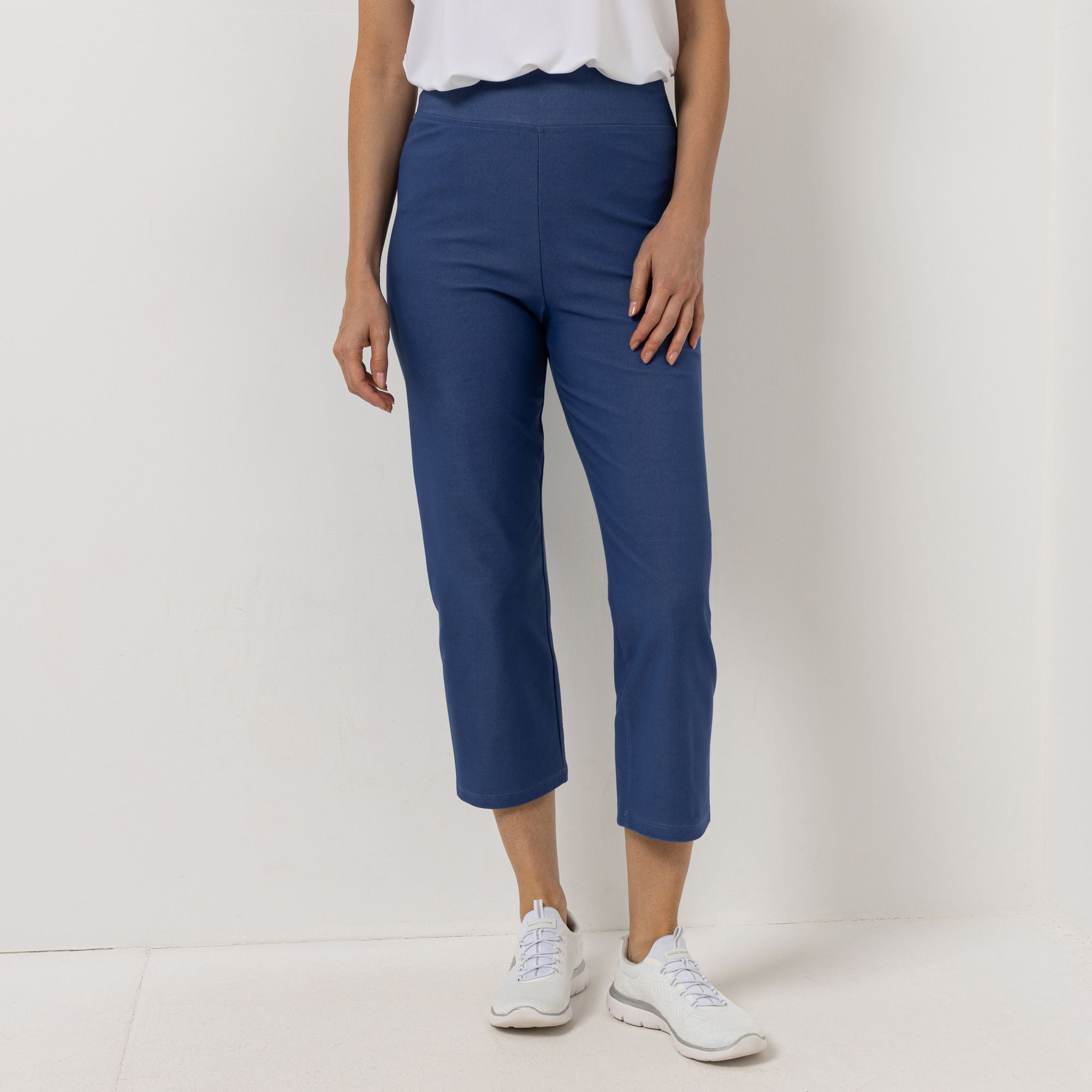 B-Ware KIM & CO. Hose, 7/8-Länge Denim Jersey Rundumdehnbund