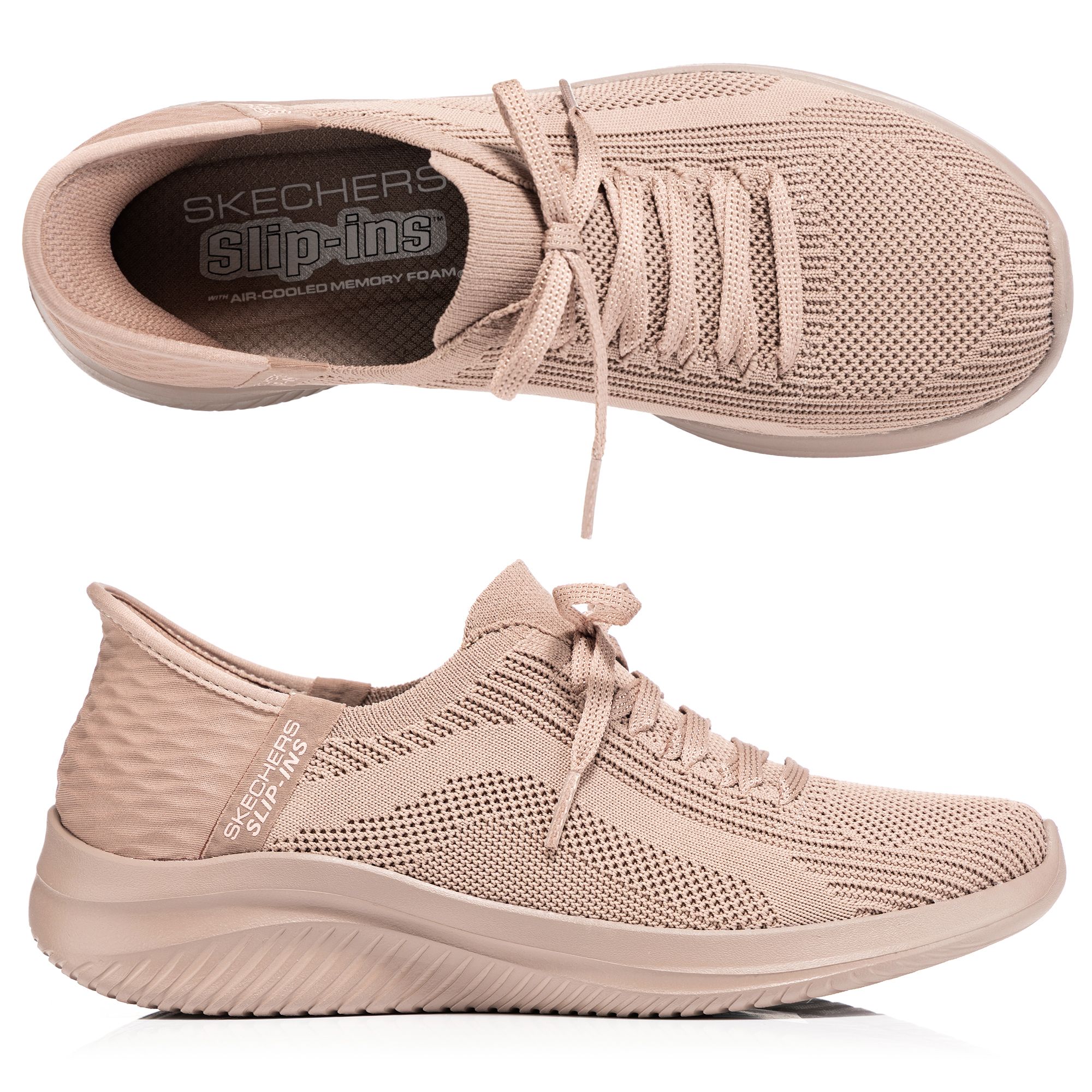 B-Ware SKECHERS Damen-Slipper Ultra Flex 3.0 Strick
