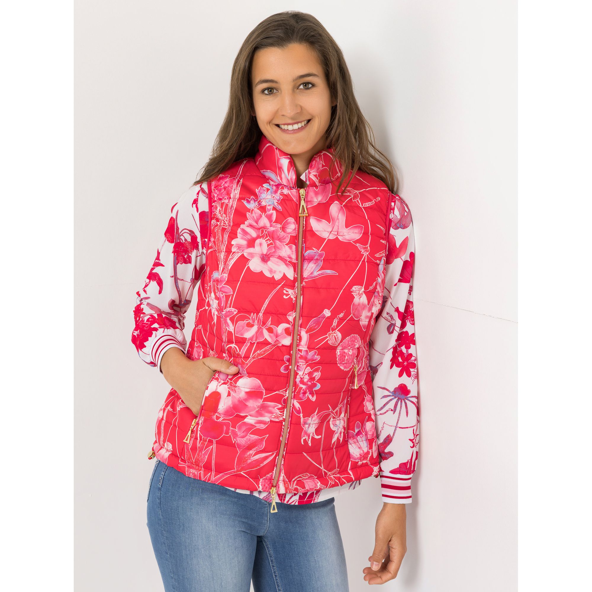 B-Ware DAWID by Dawid Tomaszewski Steppweste, Taschen Saum-Tunnelzug