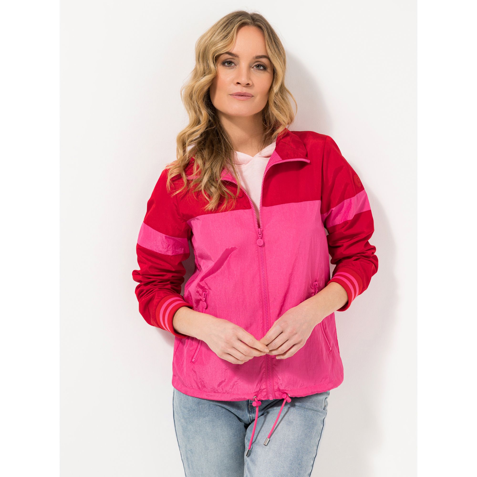 B-Ware STRANDFEIN Jacke Stehkragen wasserabweisend