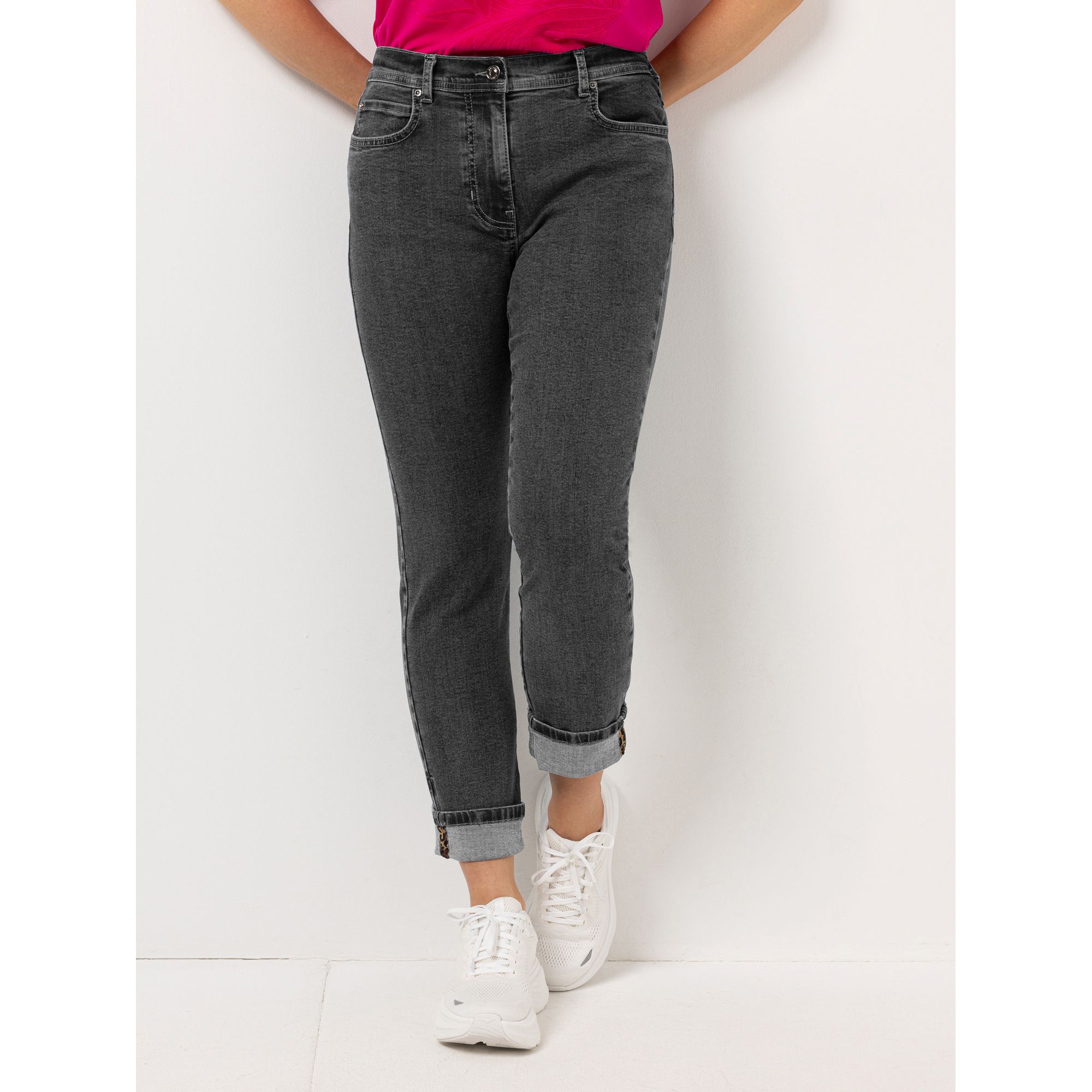 B-Ware AMINATI® Jeans, knöchellang 5-Pocket-Style Eingrifftaschen