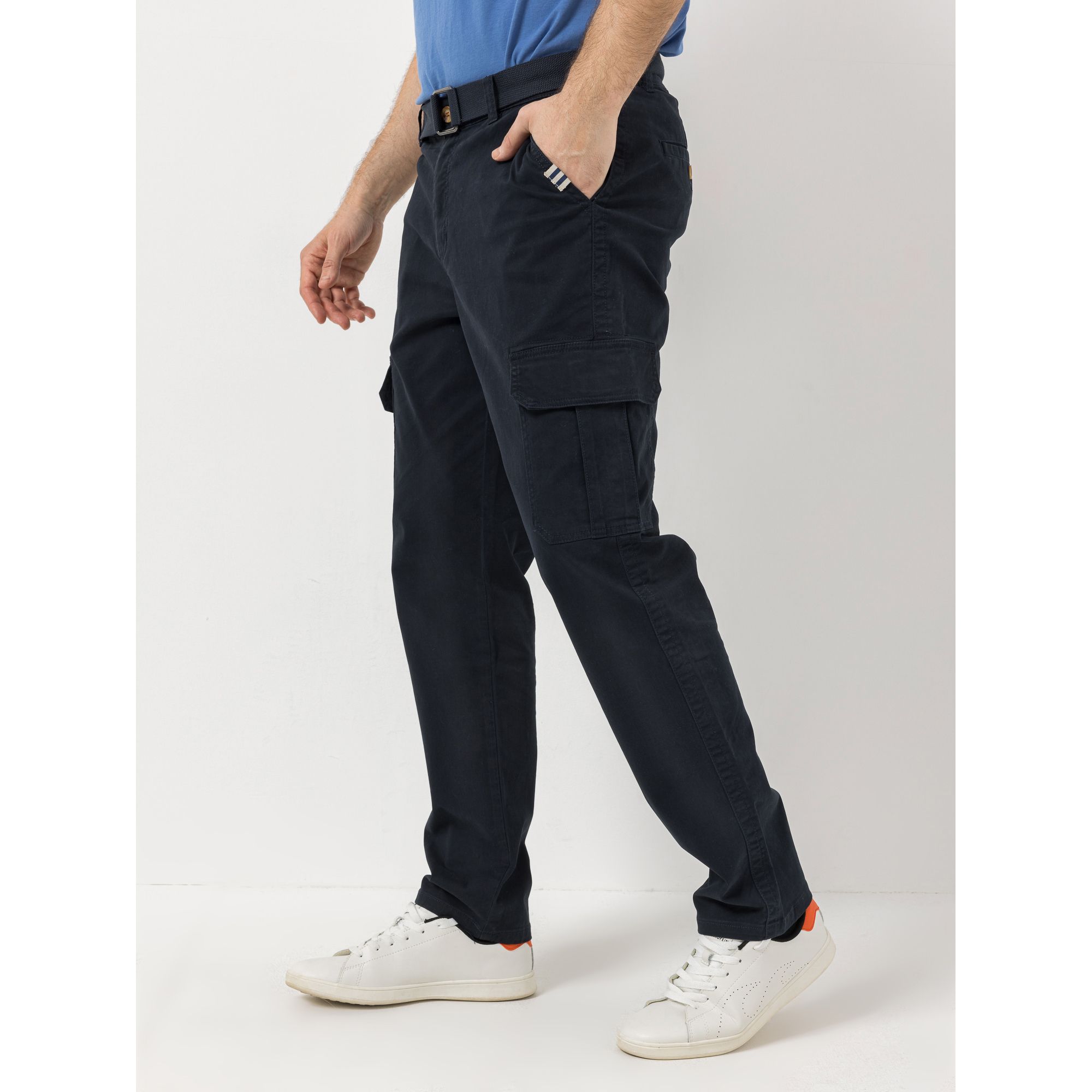 B-Ware STRANDFEIN Menswear Hose lange Form Cargotaschen