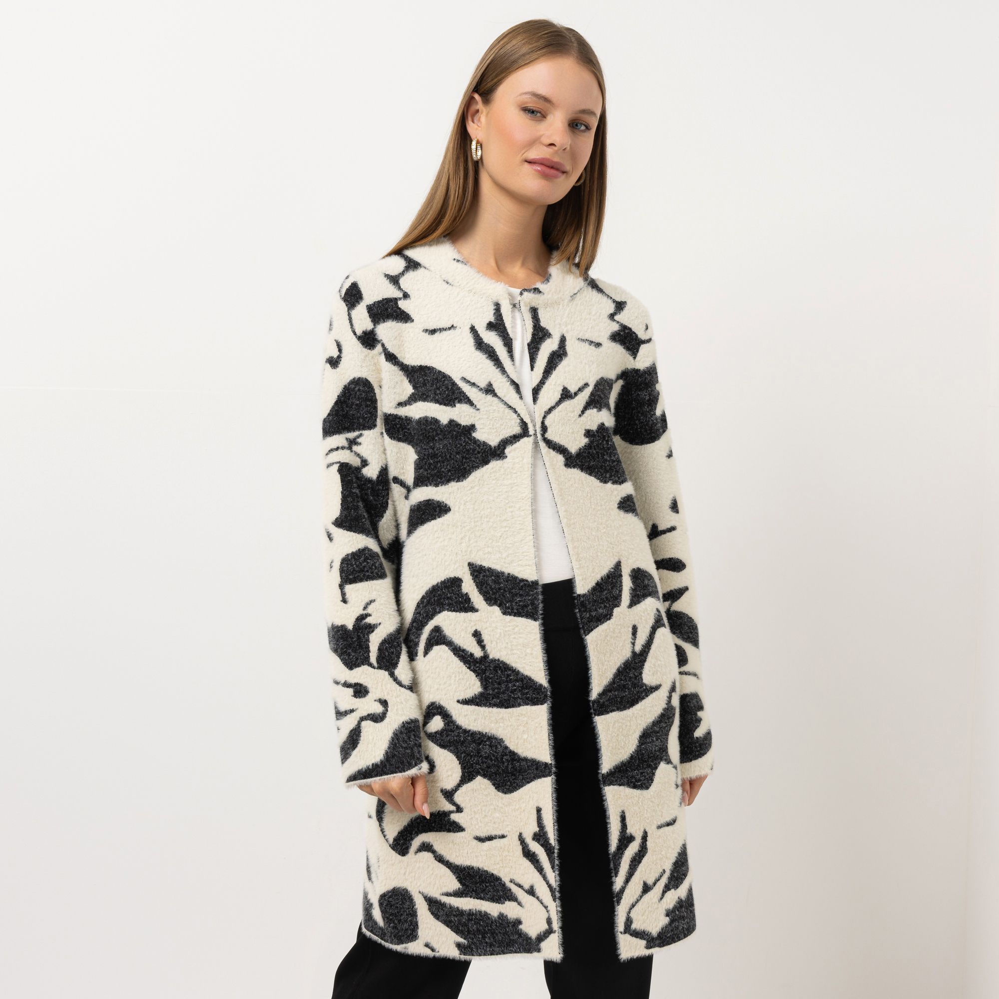 B-Ware STEFFEN SCHRAUT Cardigan offene Front Strukturstrick