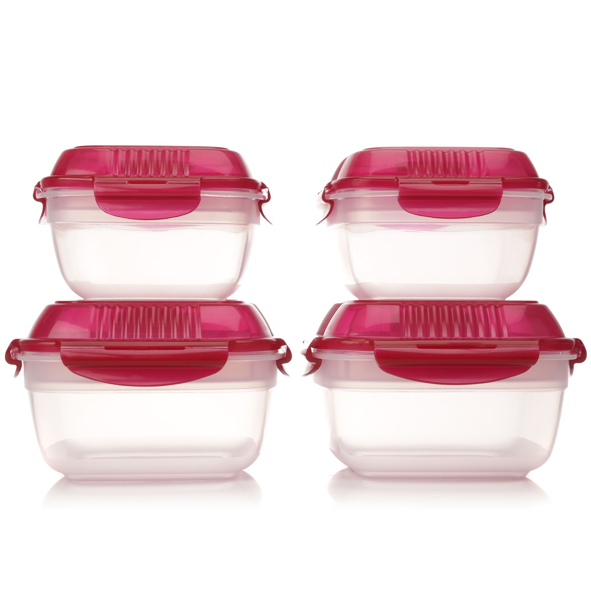 B-Ware LocknLock 4 Frischhaltedosen mit Einleger 950-1,6l