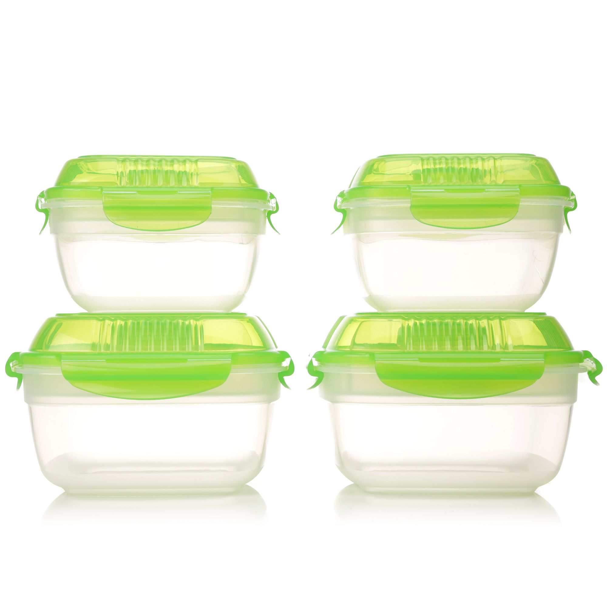 B-Ware LocknLock 4 Frischhaltedosen mit Einleger 950-1,6l