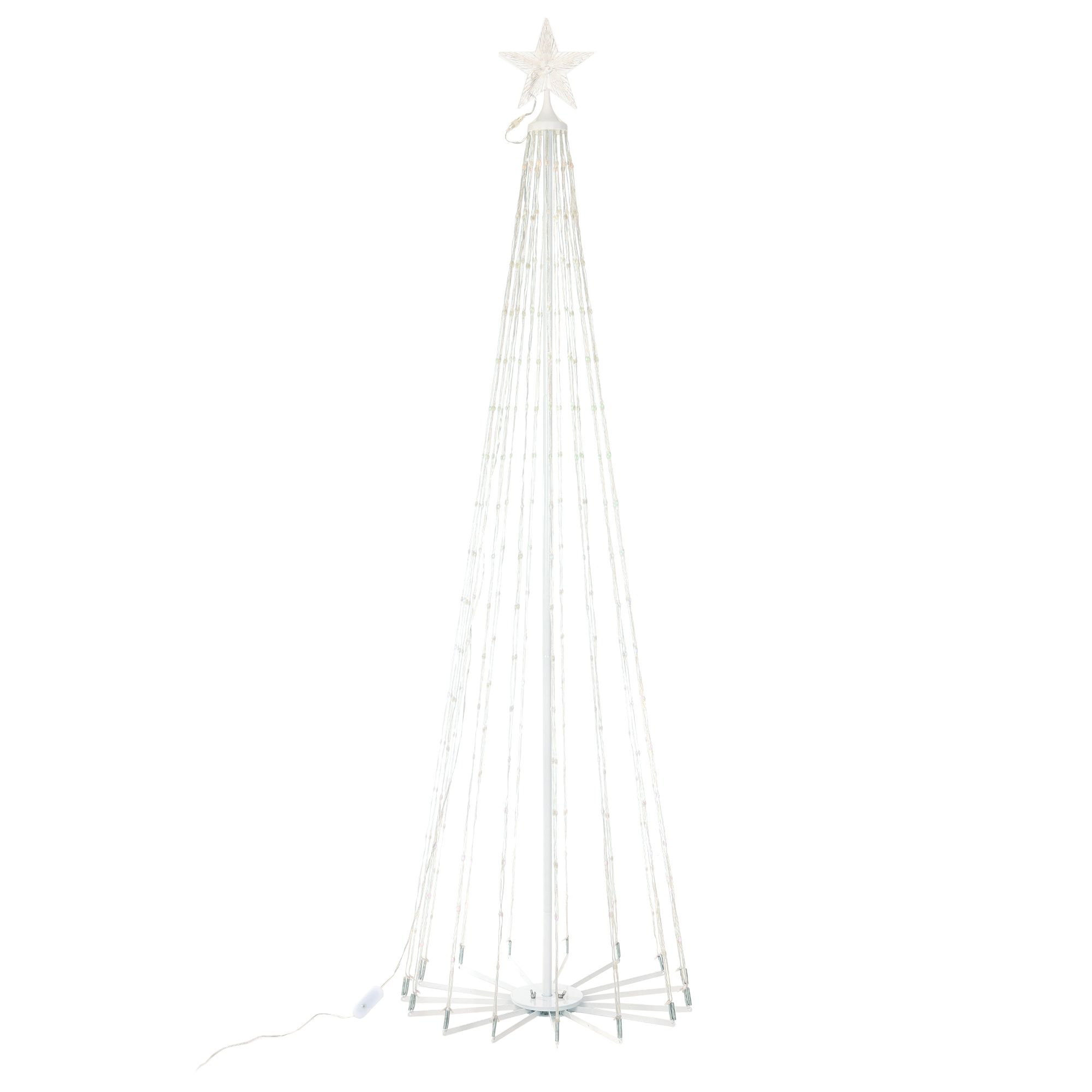 B-Ware LUMIDA Xmas LED-Metallbaum inkl. Fernbedienung 6h&8h-Timer