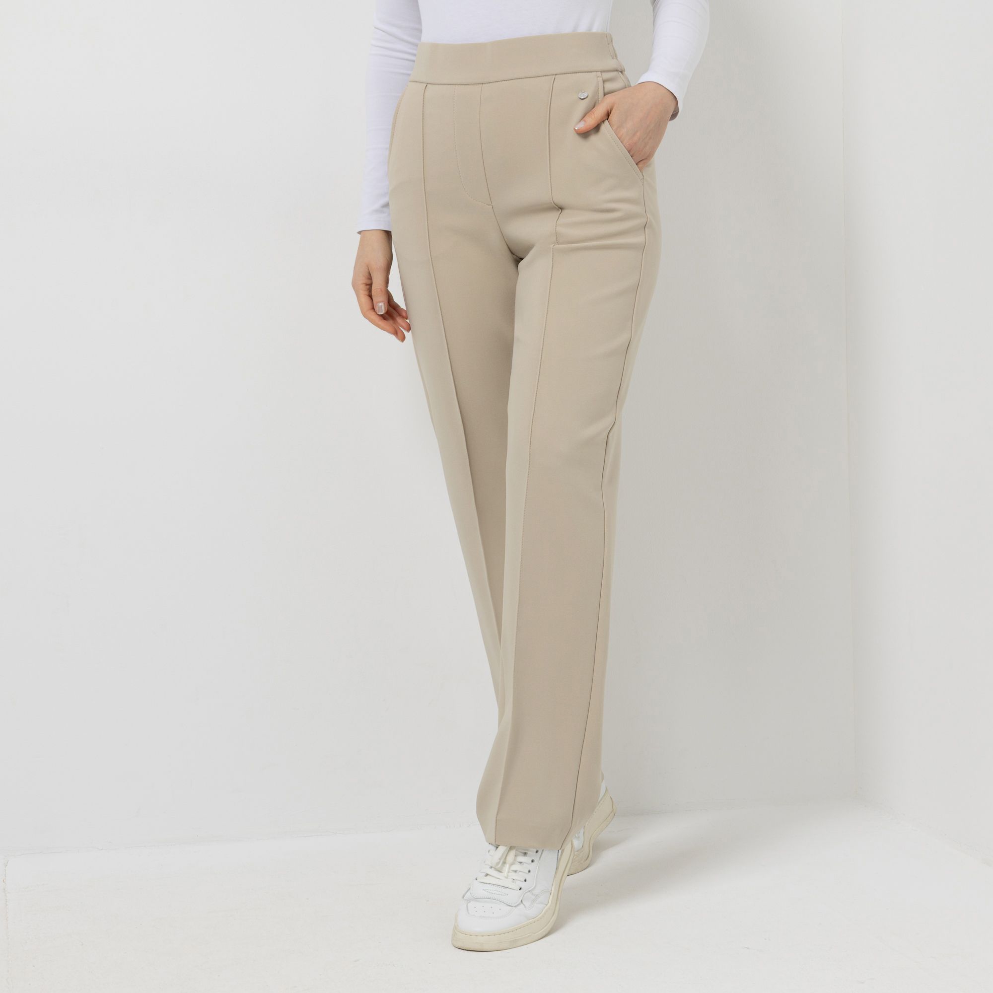 B-Ware EVA LUTZ Hose Rundumdehnbund Eingrifftaschen