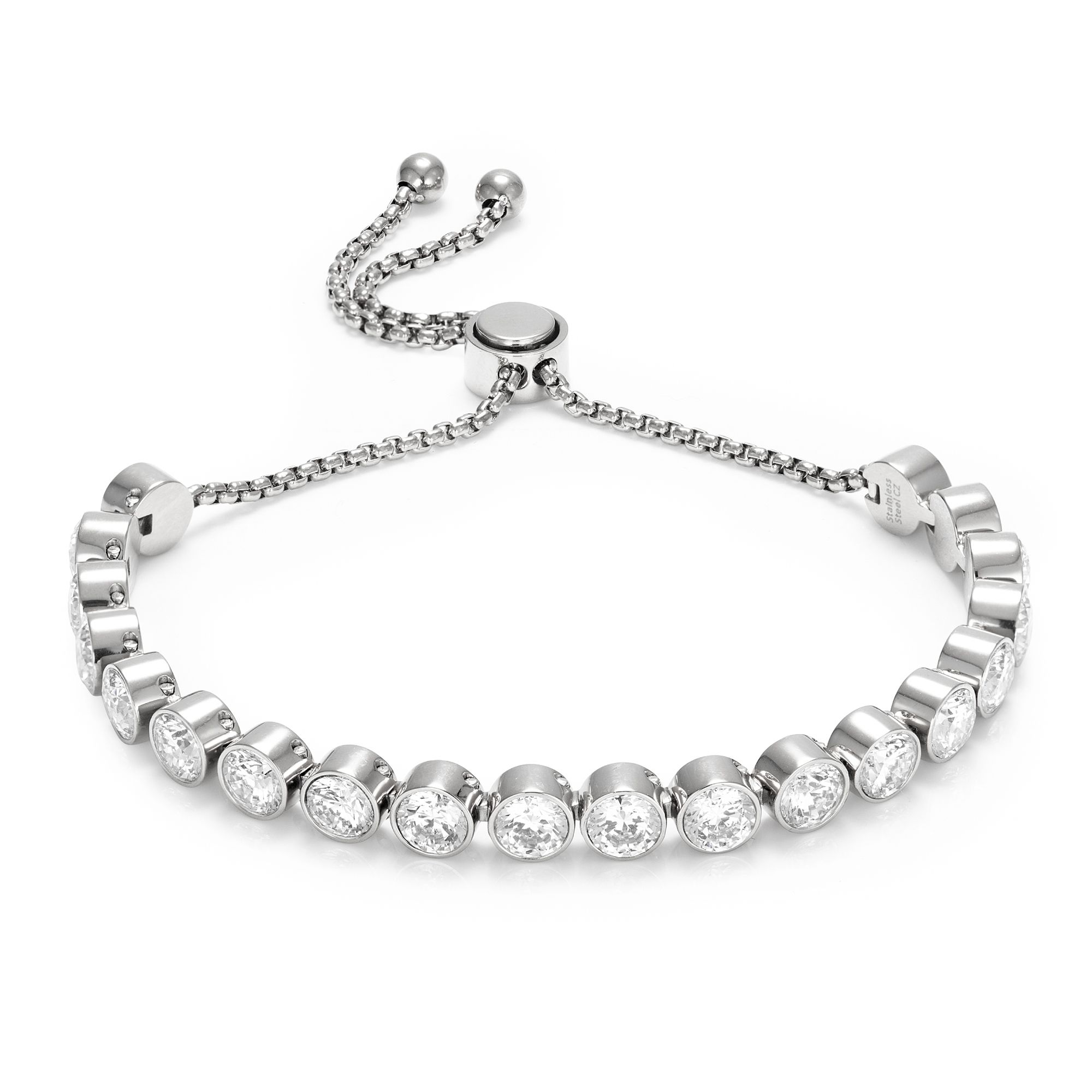 B-Ware STEFFEN SCHRAUT Friendship-Armband 20 Zirkonia poliert