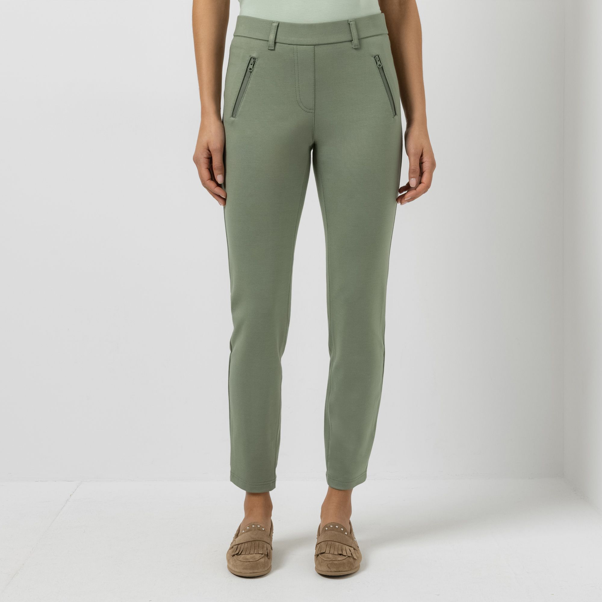B-Ware STEFFEN SCHRAUT Jeggings, knöchellang elastische Punto-Ware Rundumdehnbund