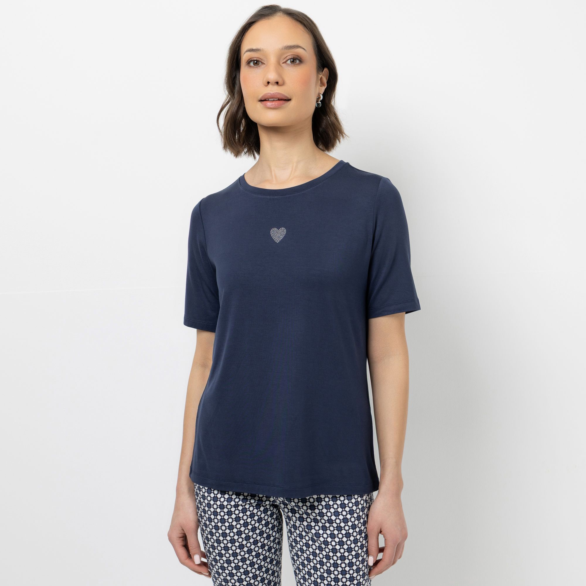 B-Ware STEFFEN SCHRAUT Shirt 1/2-Arm Rundhalsausschnitt mit ECOVERO Viskose