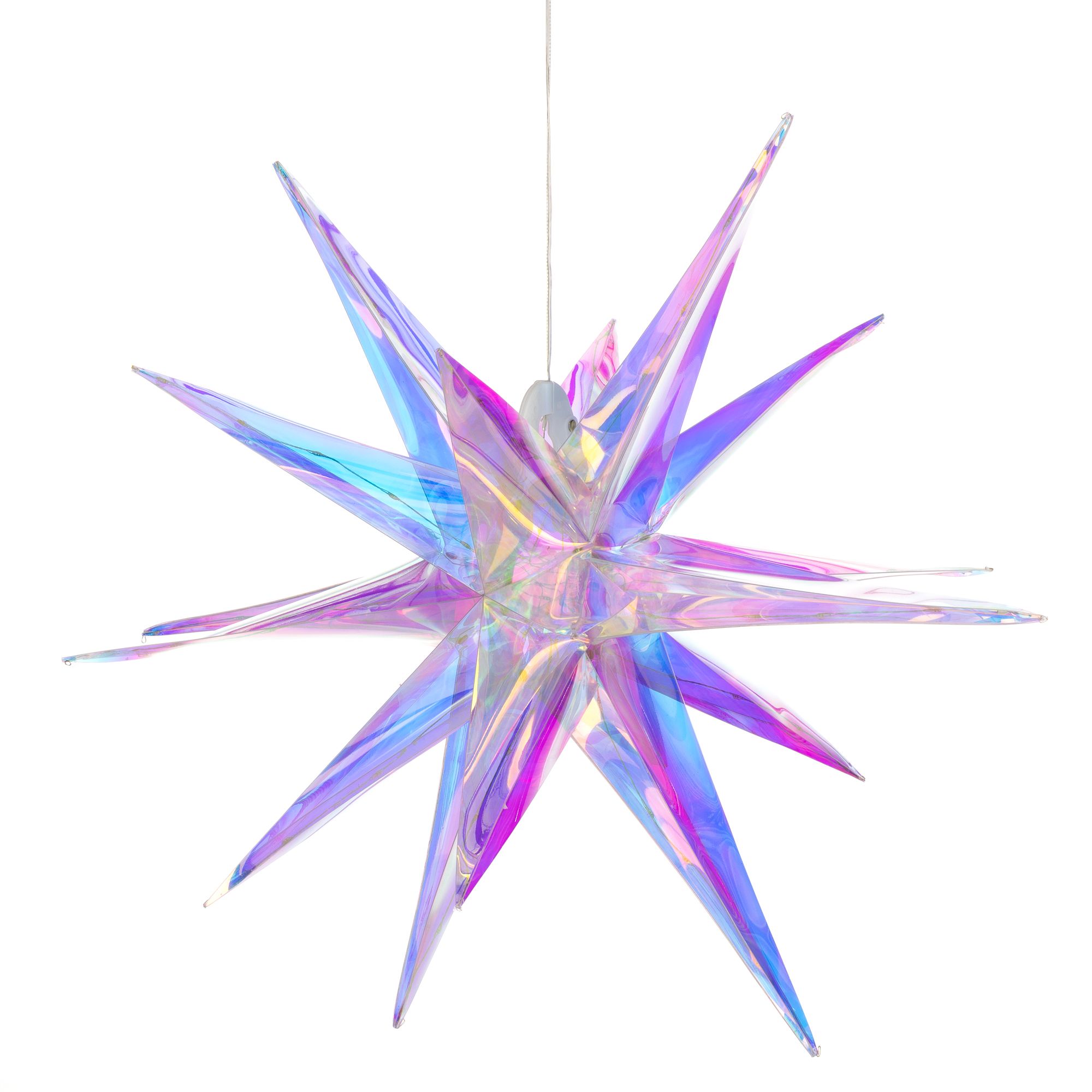 B-Ware LUMIDA Xmas LED-Dekostern Dual-LEDs 6h-Timerfunktion
