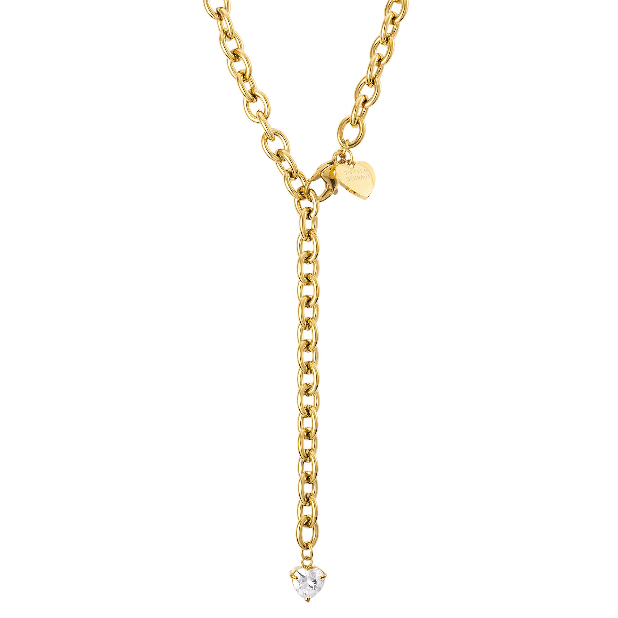 B-Ware STEFFEN SCHRAUT Y-Collier Herzschliff Länge ca. 60cm