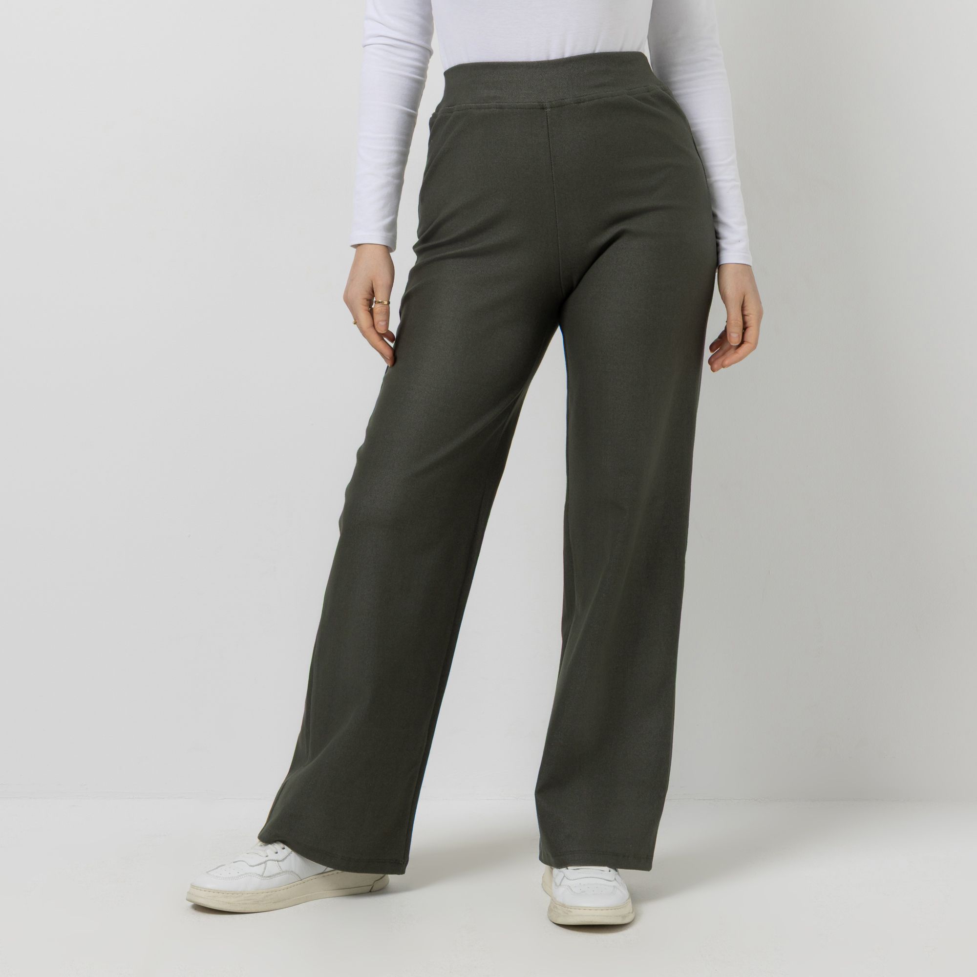 B-Ware KIM & CO. Hose, 1/1-Länge DenimJersey Rundumdehnbund