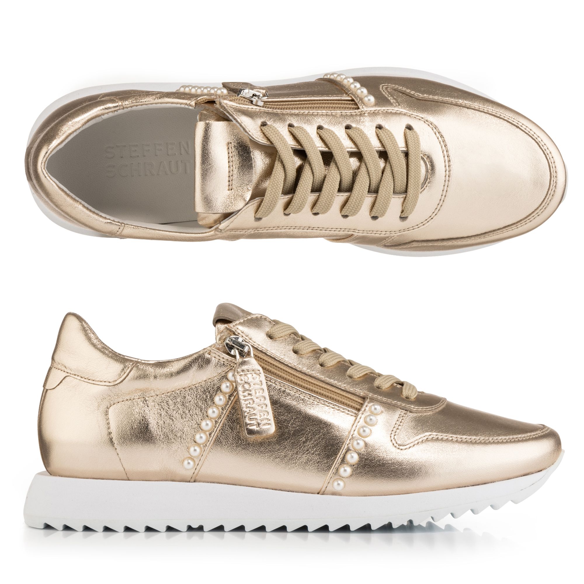 B-Ware STEFFEN SCHRAUT by Kennel & Schmenger Damen-Sneaker echt Leder