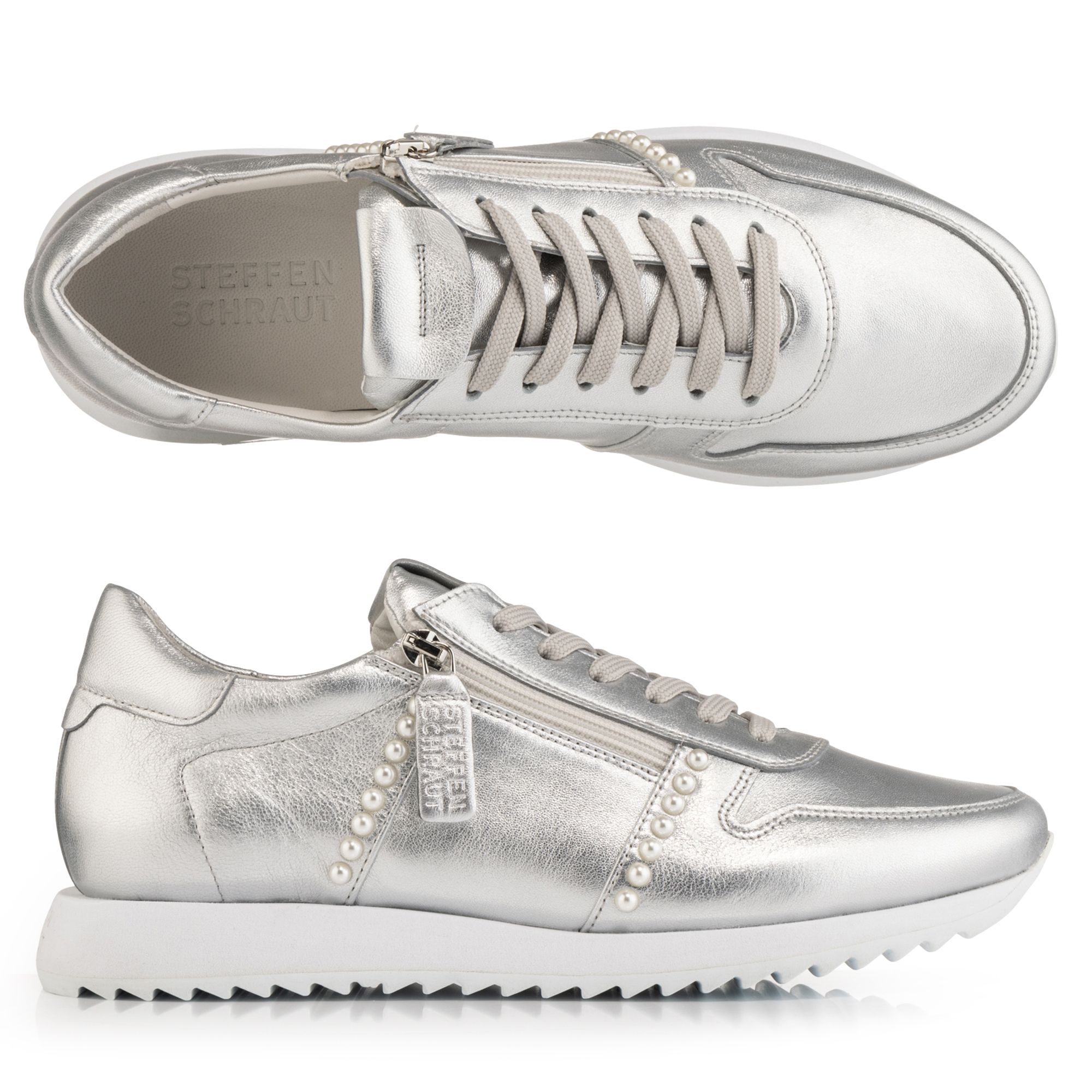 B-Ware STEFFEN SCHRAUT by Kennel & Schmenger Damen-Sneaker echt Leder