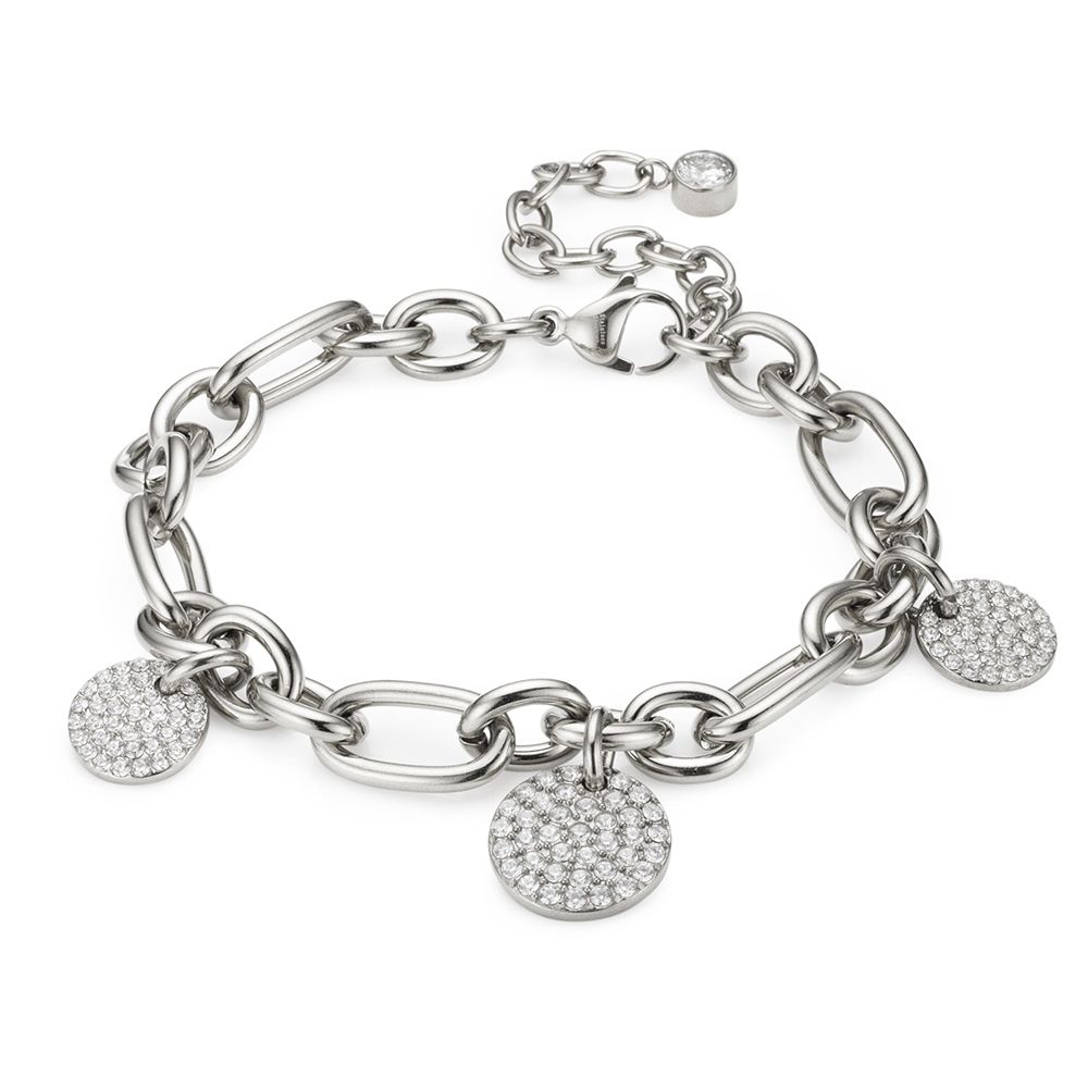 B-Ware STEFFEN SCHRAUT Armband 115 Zirkonia Länge ca. 18,5+5cm