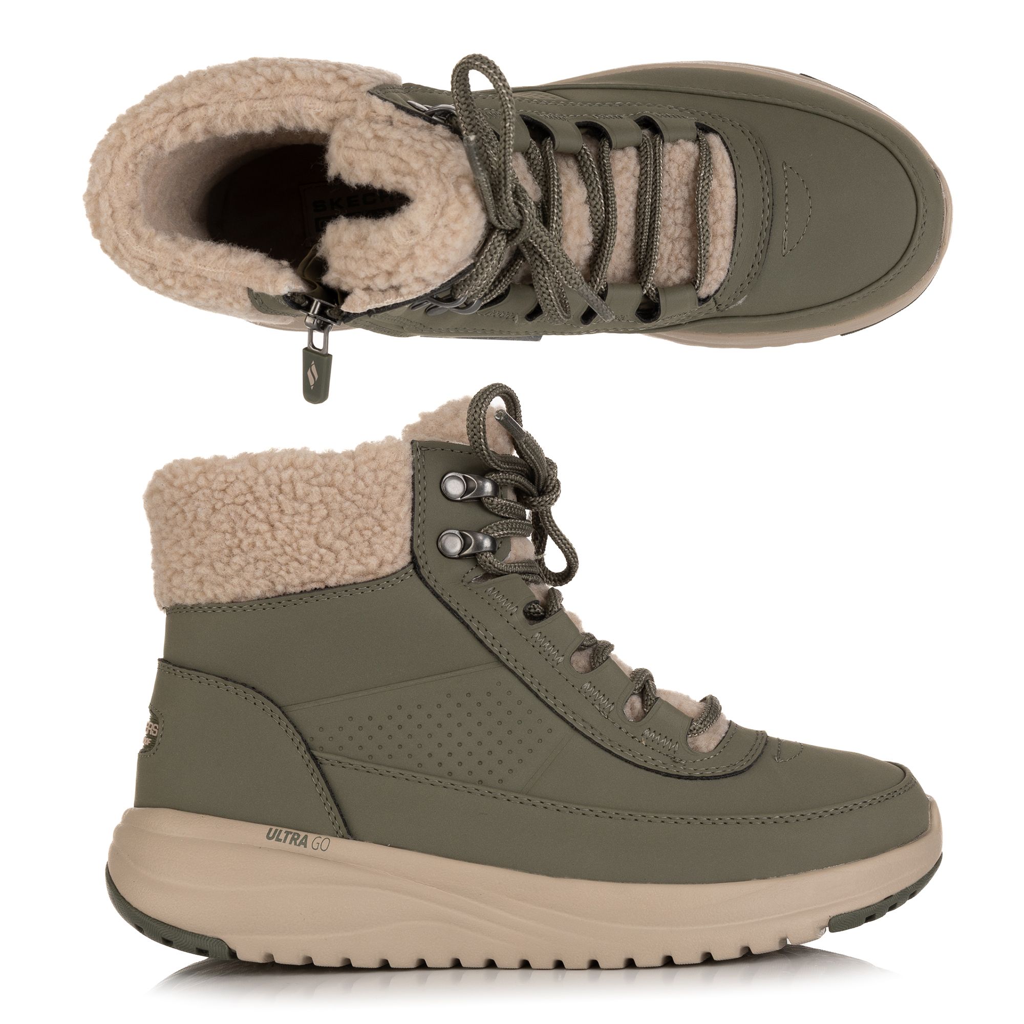 B-Ware SKECHERS Damen-Stiefelette On-the-Go Stellar Materialmix