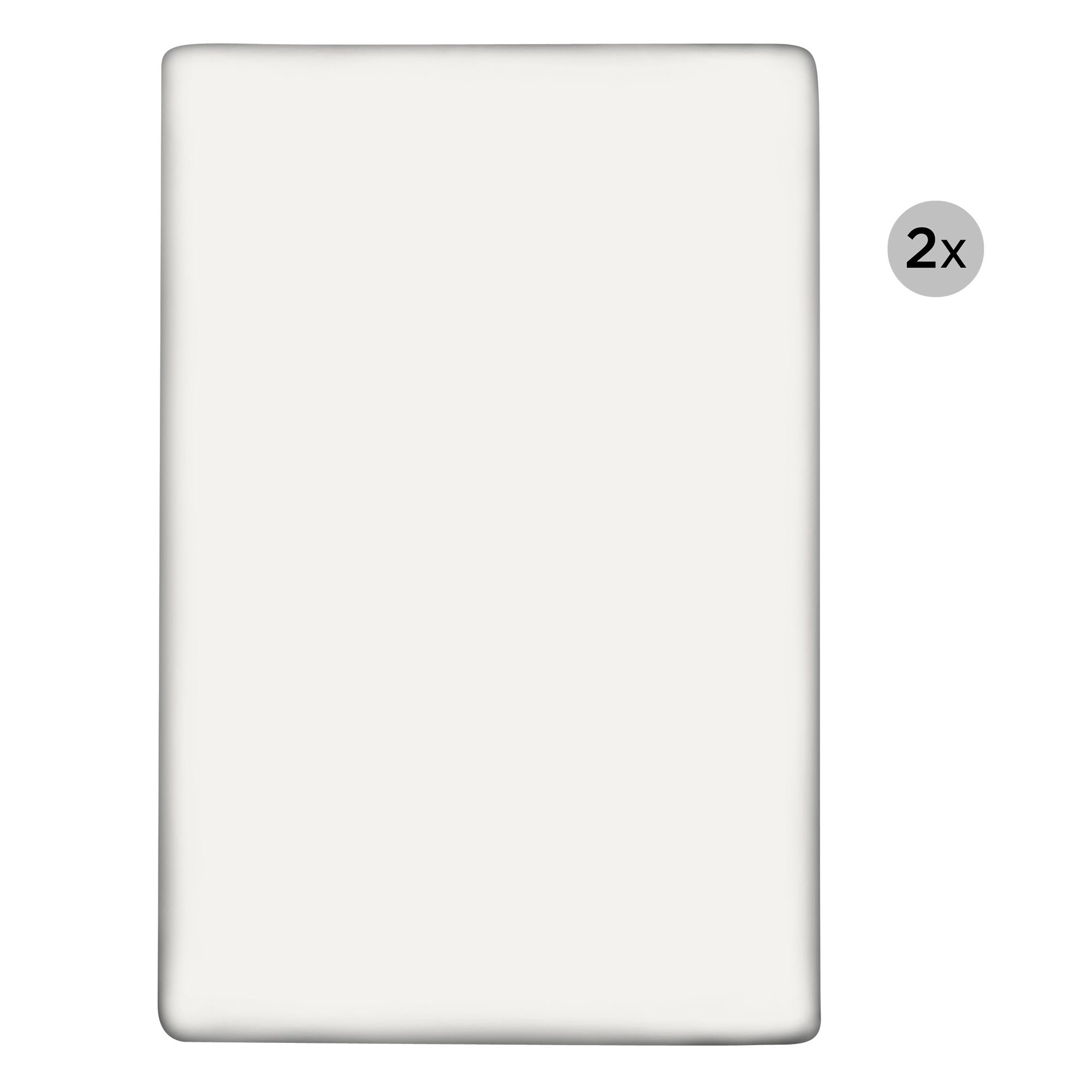 B-Ware WINTERENGEL 2 uni Spannbettlaken Normalgrößen Mikrofaser Flanell