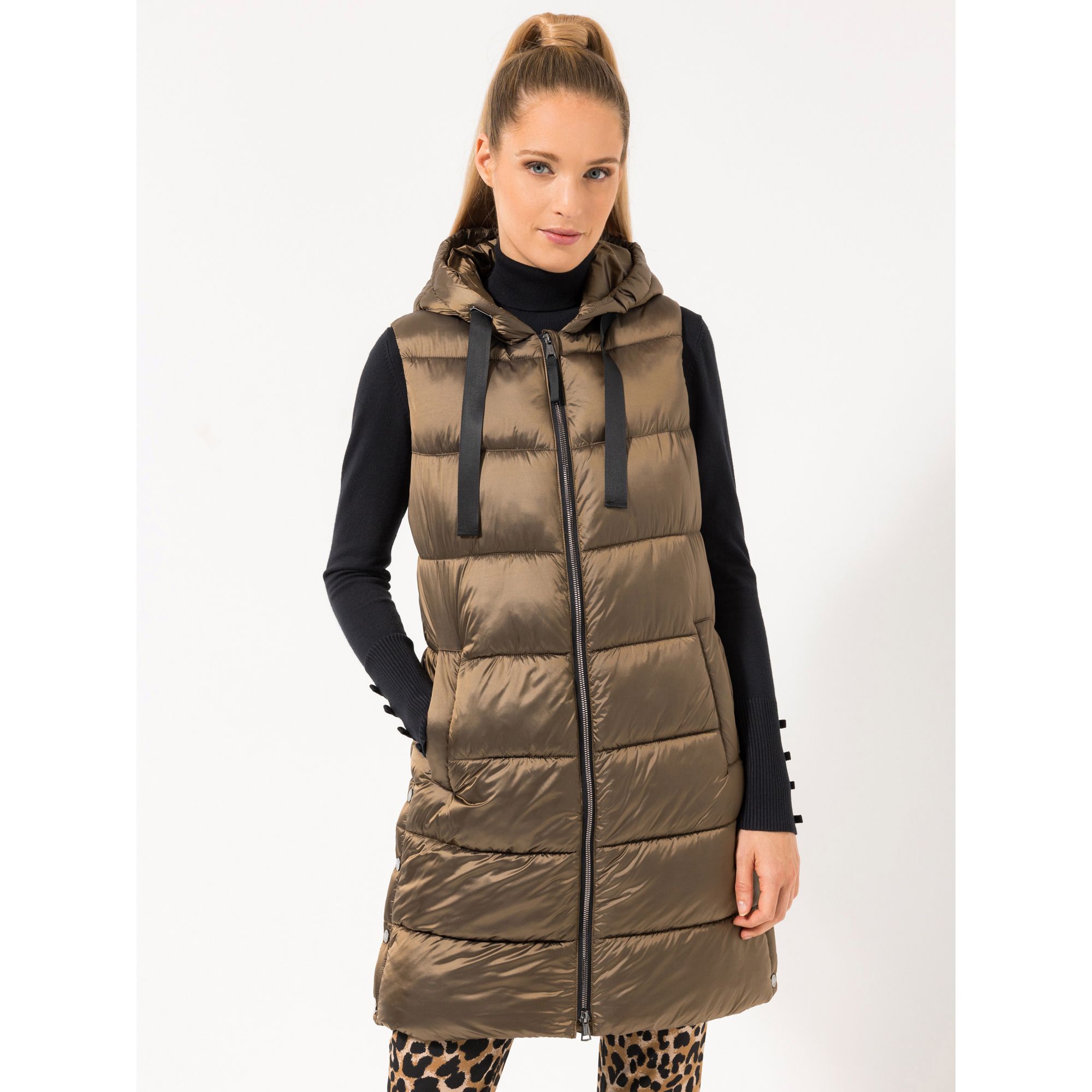 B-Ware STEFFEN SCHRAUT Steppweste Seitenschlitze mit Druckknöpfen