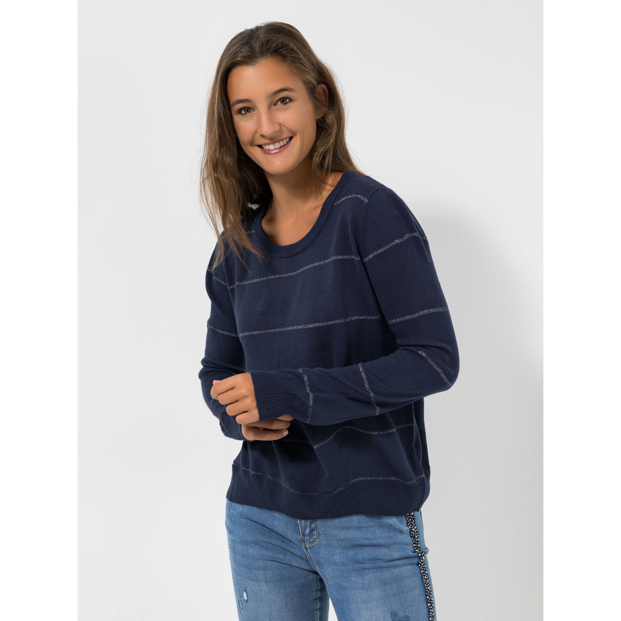 B-Ware CASHMASOFT Pullover Cashmeregriff Rundhalsausschnitt