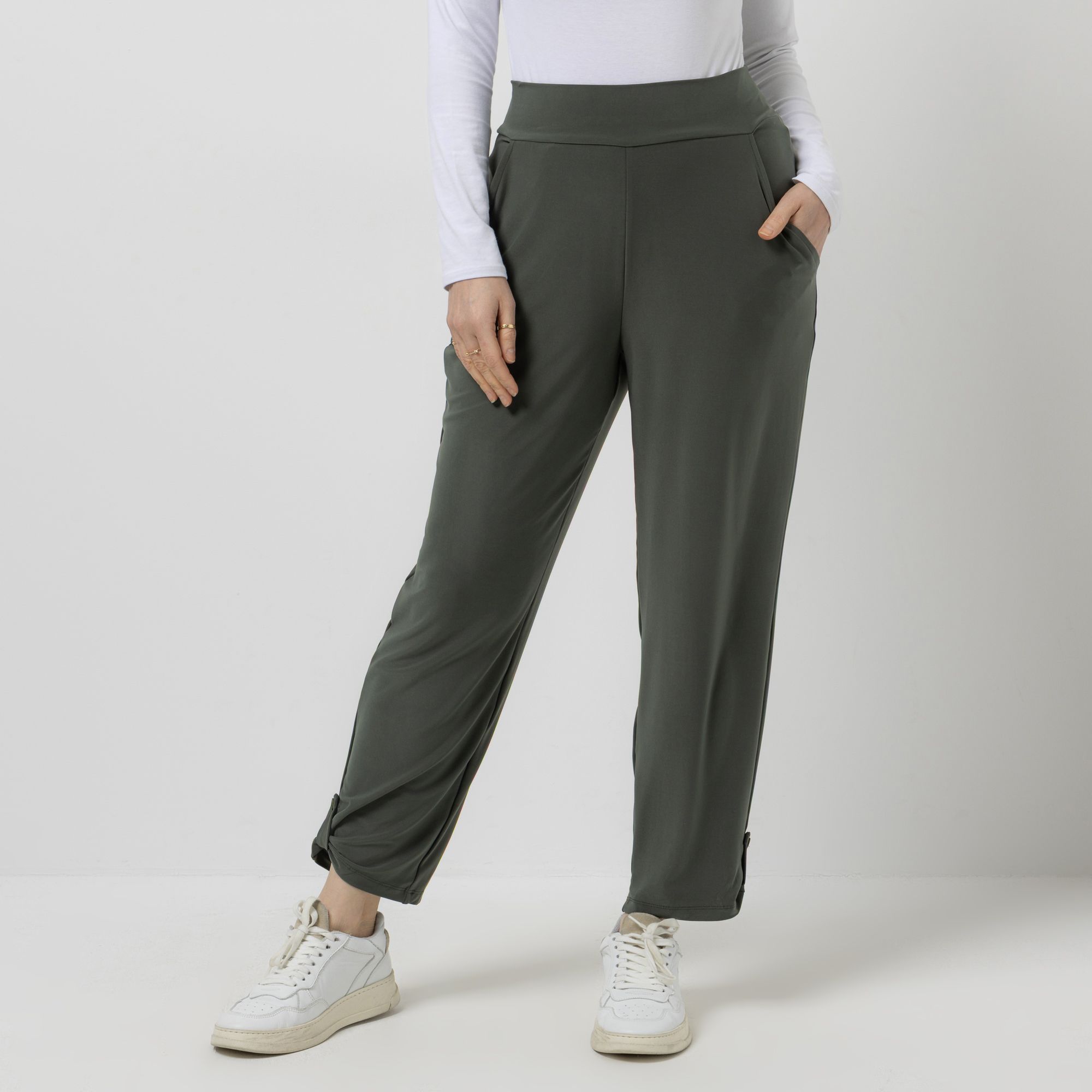 B-Ware KIM & CO. Hose, knöchellang Deluxe Brazil Knit 2 Eingrifftaschen