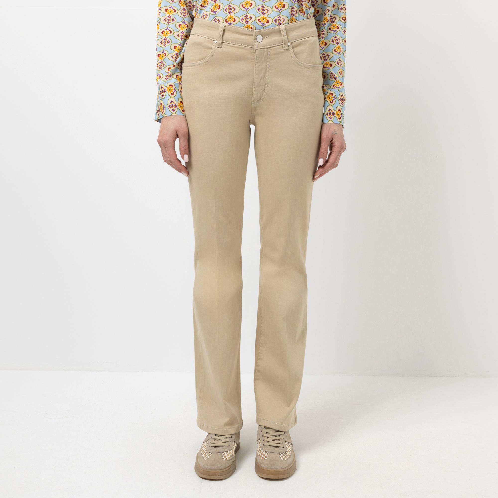 B-Ware STEFFEN SCHRAUT Hose, 4-Pocket-Style Bügelfalte lange Form