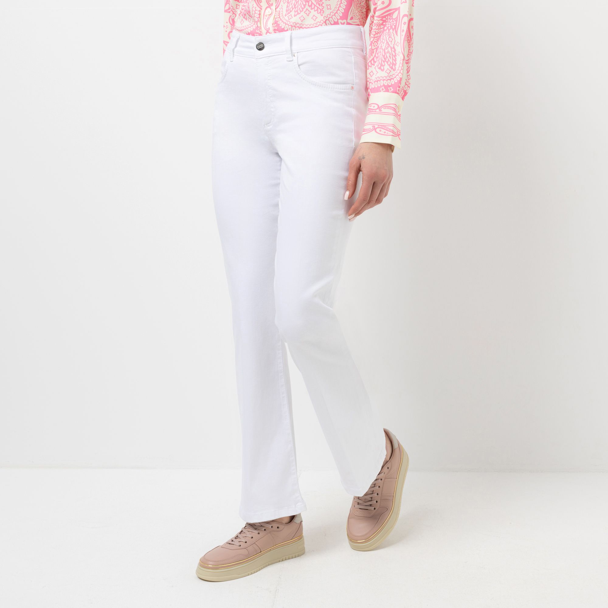 B-Ware STEFFEN SCHRAUT Hose, 4-Pocket-Style Bügelfalte lange Form