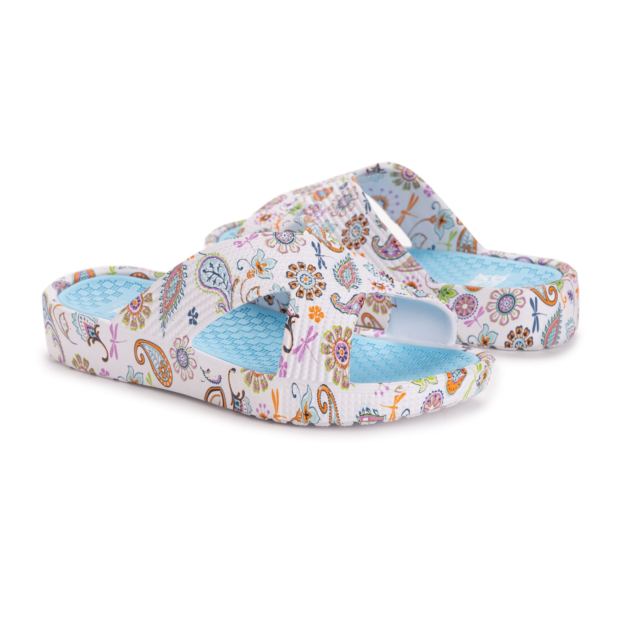 B-Ware MUK LUKs Wellness-Pantolette rutschfeste Sohle