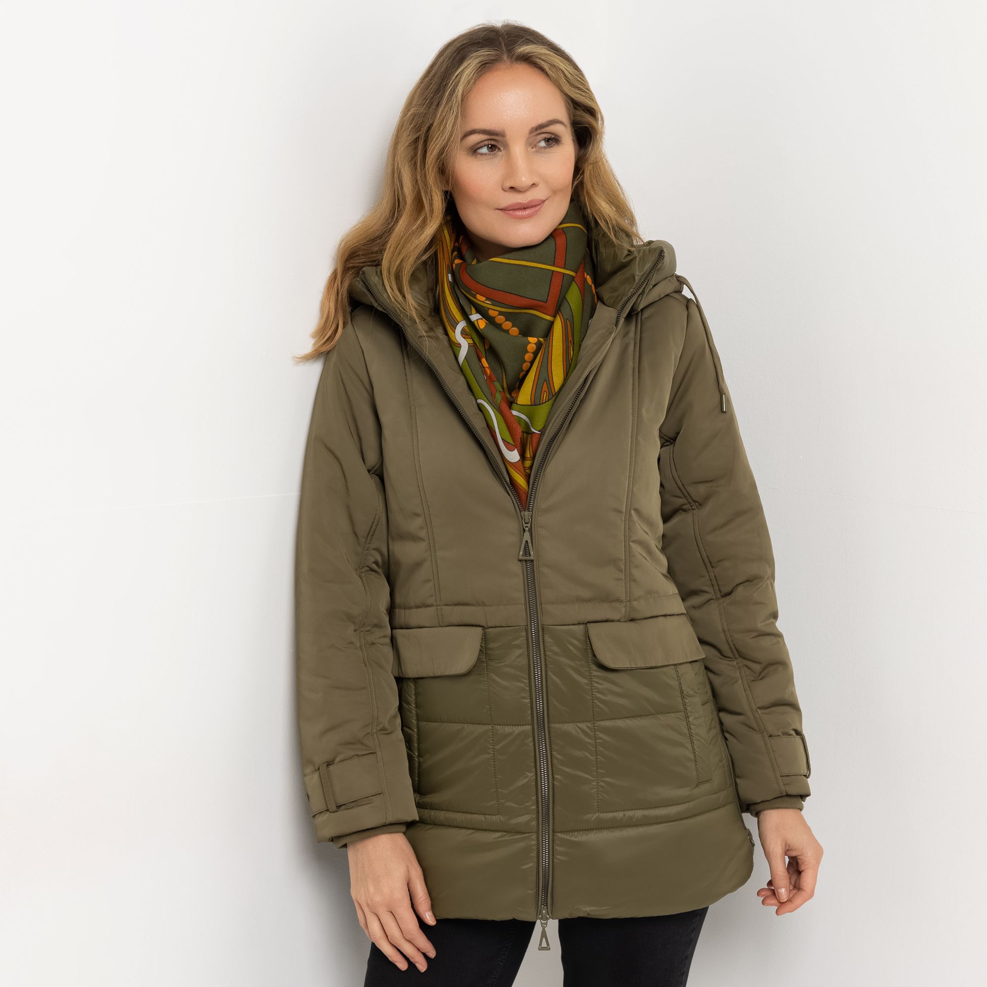 B-Ware DAWID by Dawid Tomaszewski Jacke, Kapuze Materialmix