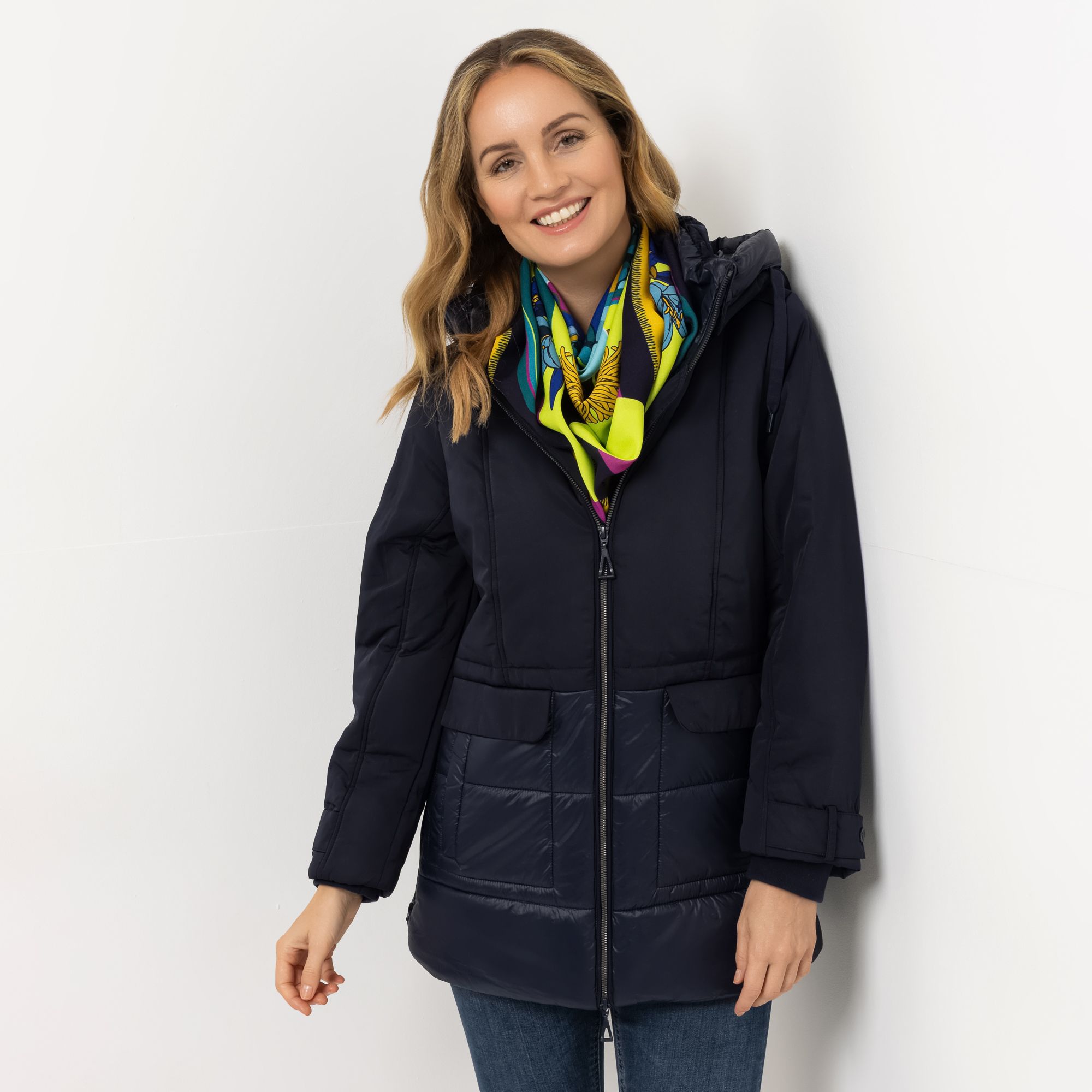 B-Ware DAWID by Dawid Tomaszewski Jacke, Kapuze Materialmix