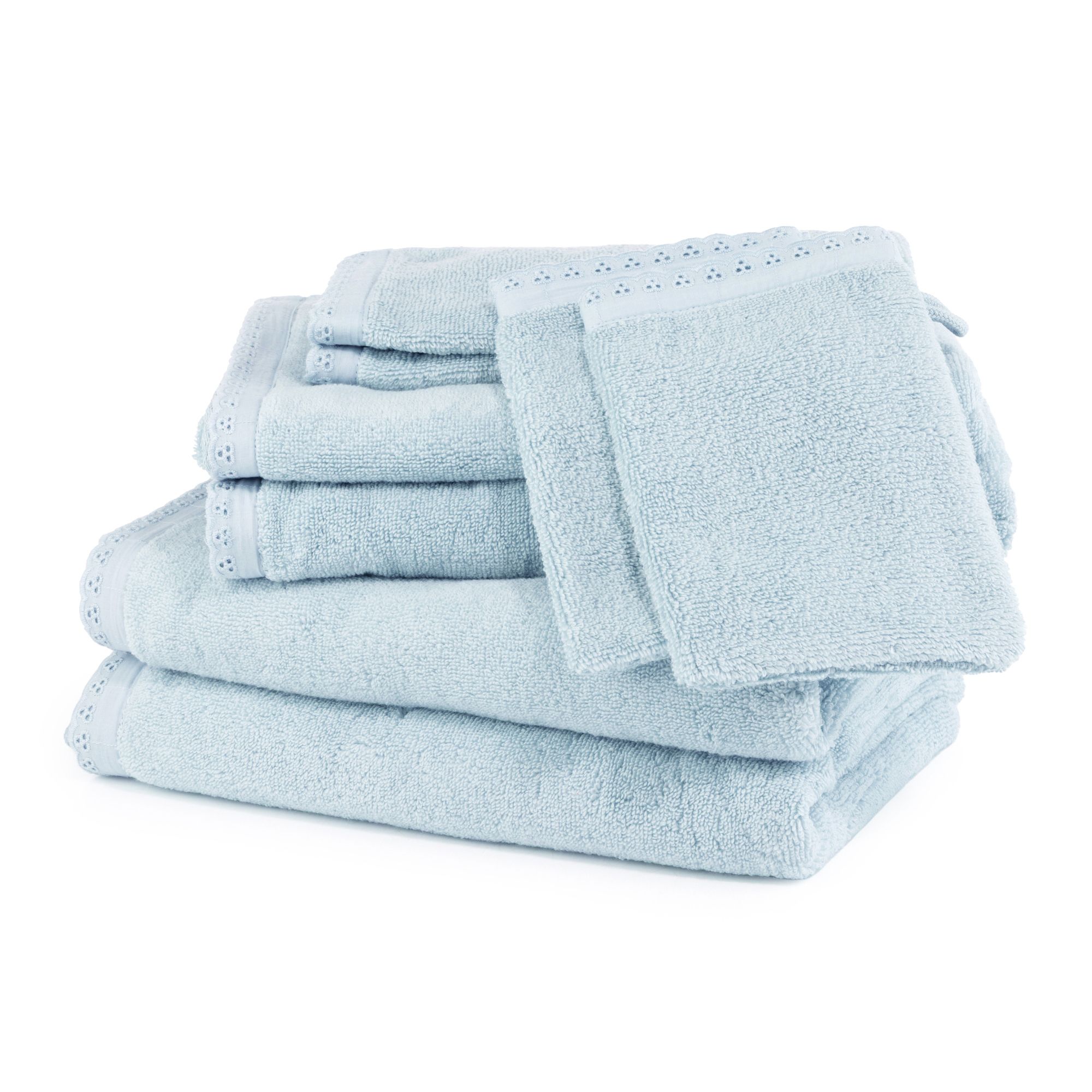 B-Ware NACHTIGALL 8tlg. Handtuch-Set HeiQ Pure™ antimikrobiell