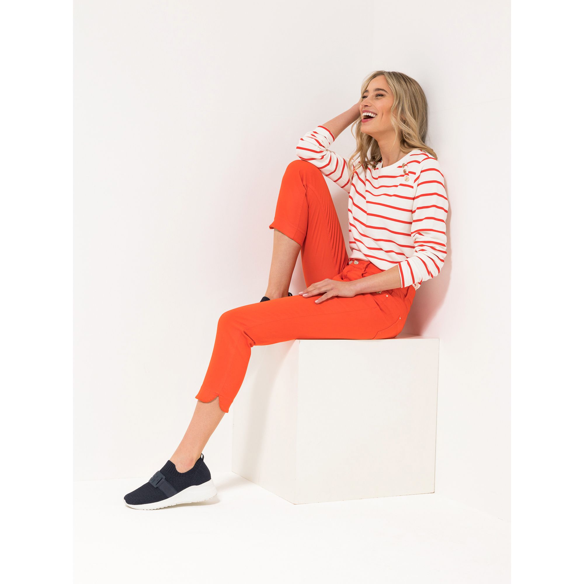 B-Ware STRANDFEIN Jeanshose Sarah 7/8 Länge OEKO-TEX®