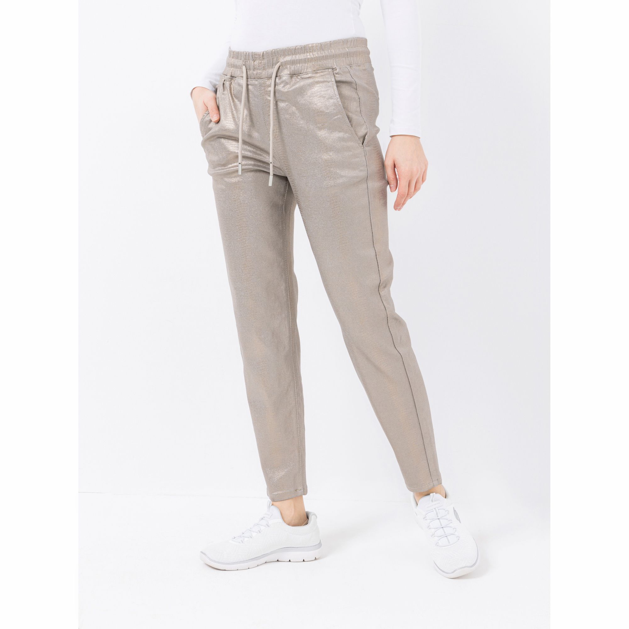 B-Ware DINE 'N' DANCE Hose, knöchellang Rundumdehnbund mit Kordelzug